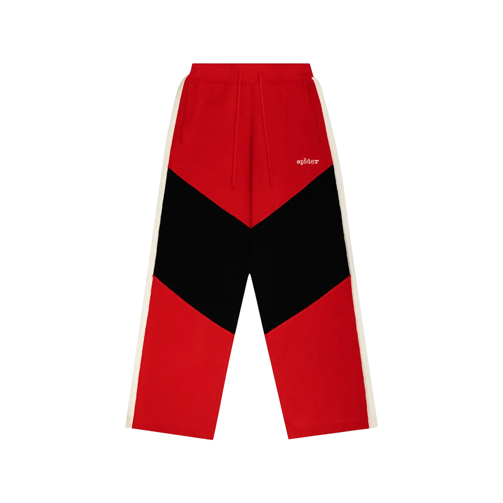 KNIT 5 TRACK PANT « RED »