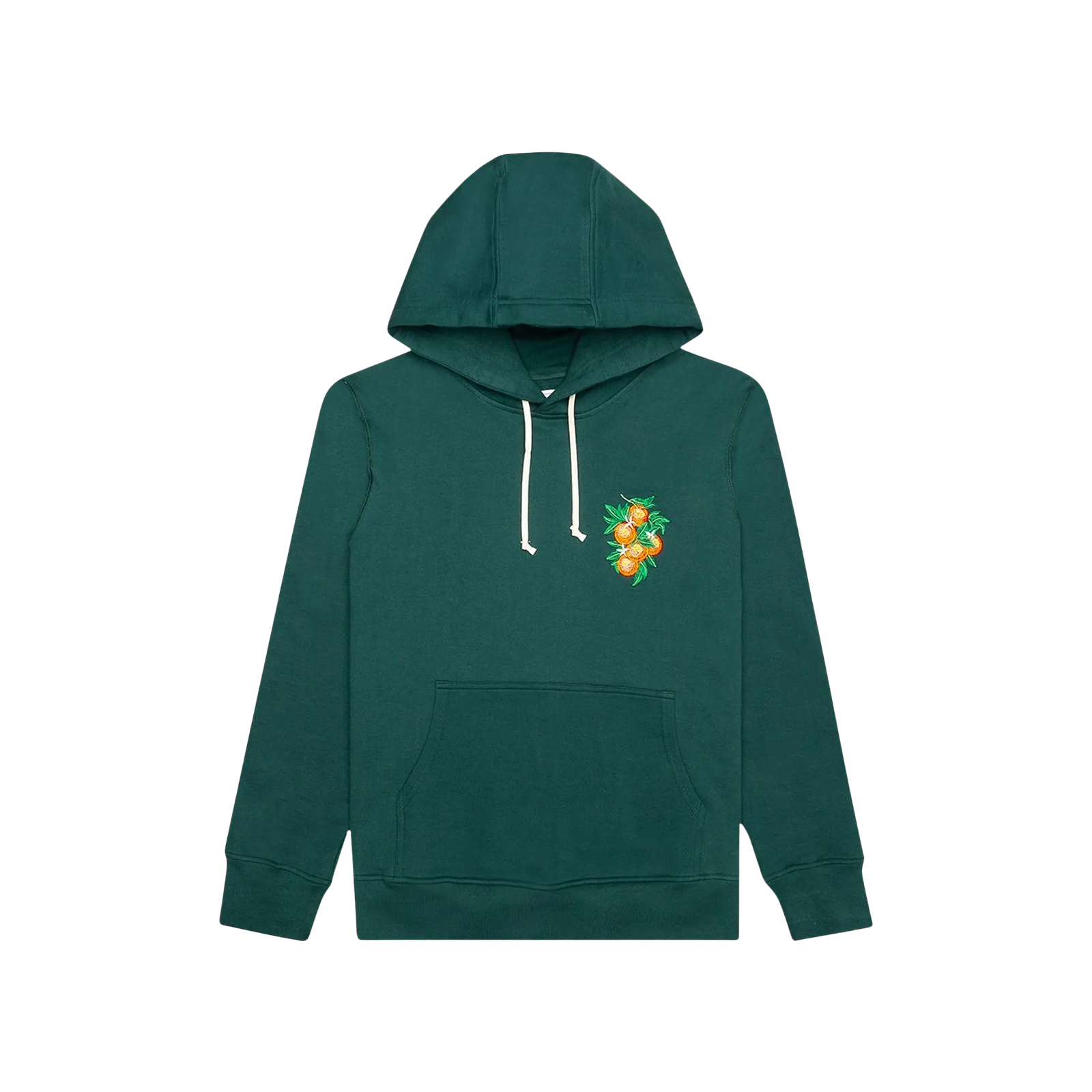 LA FLEUR D’ORANGER EMBROIDERED HOODIE « GREEN »