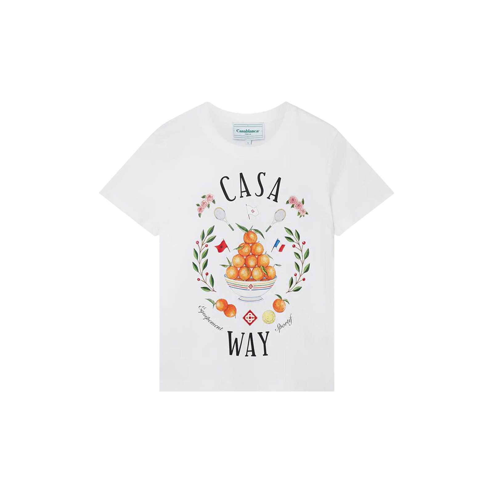 LE JEU PRINTED BABY T-SHIRT « WHITE »