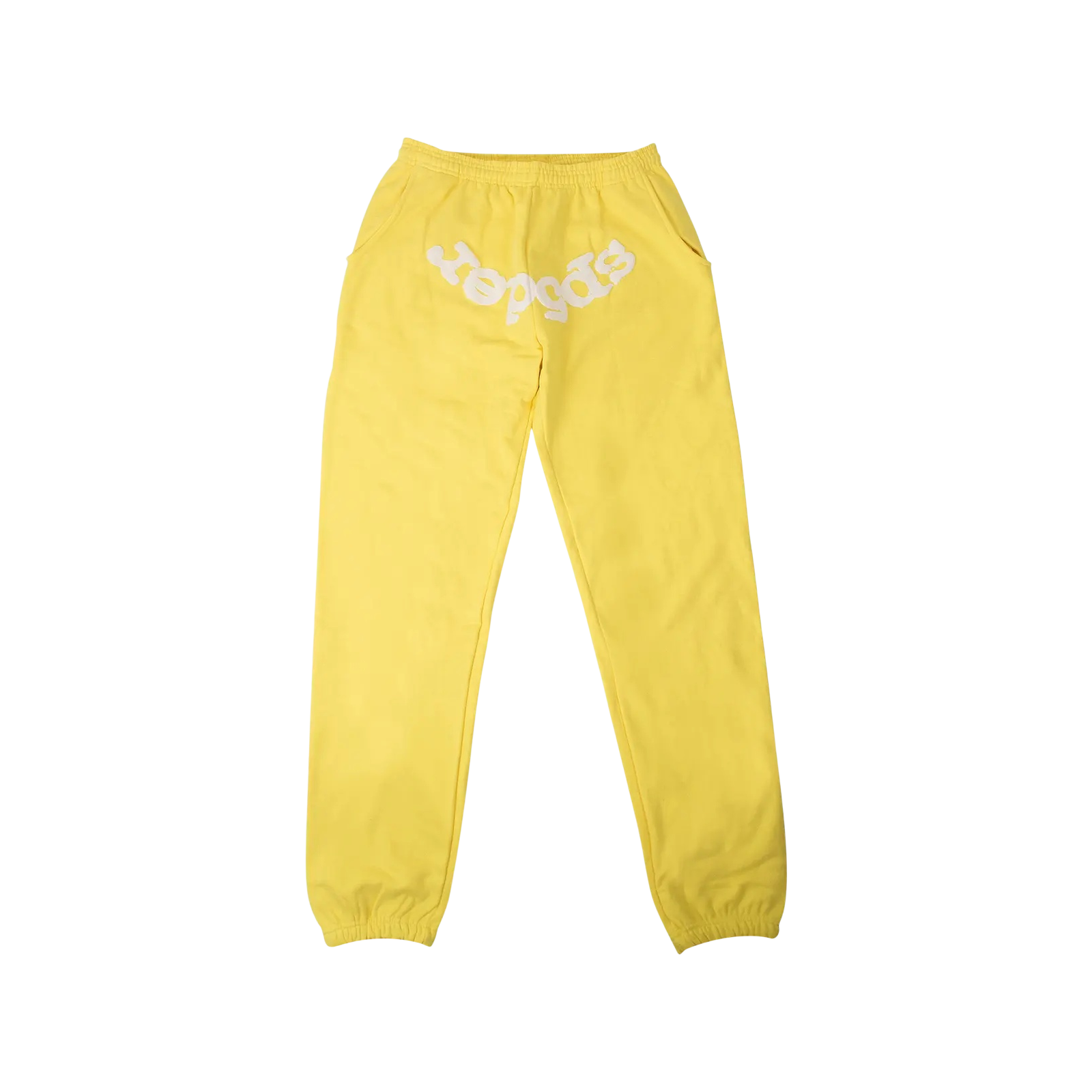 LOGO PRINT SWEATPANTS « YELLOW »