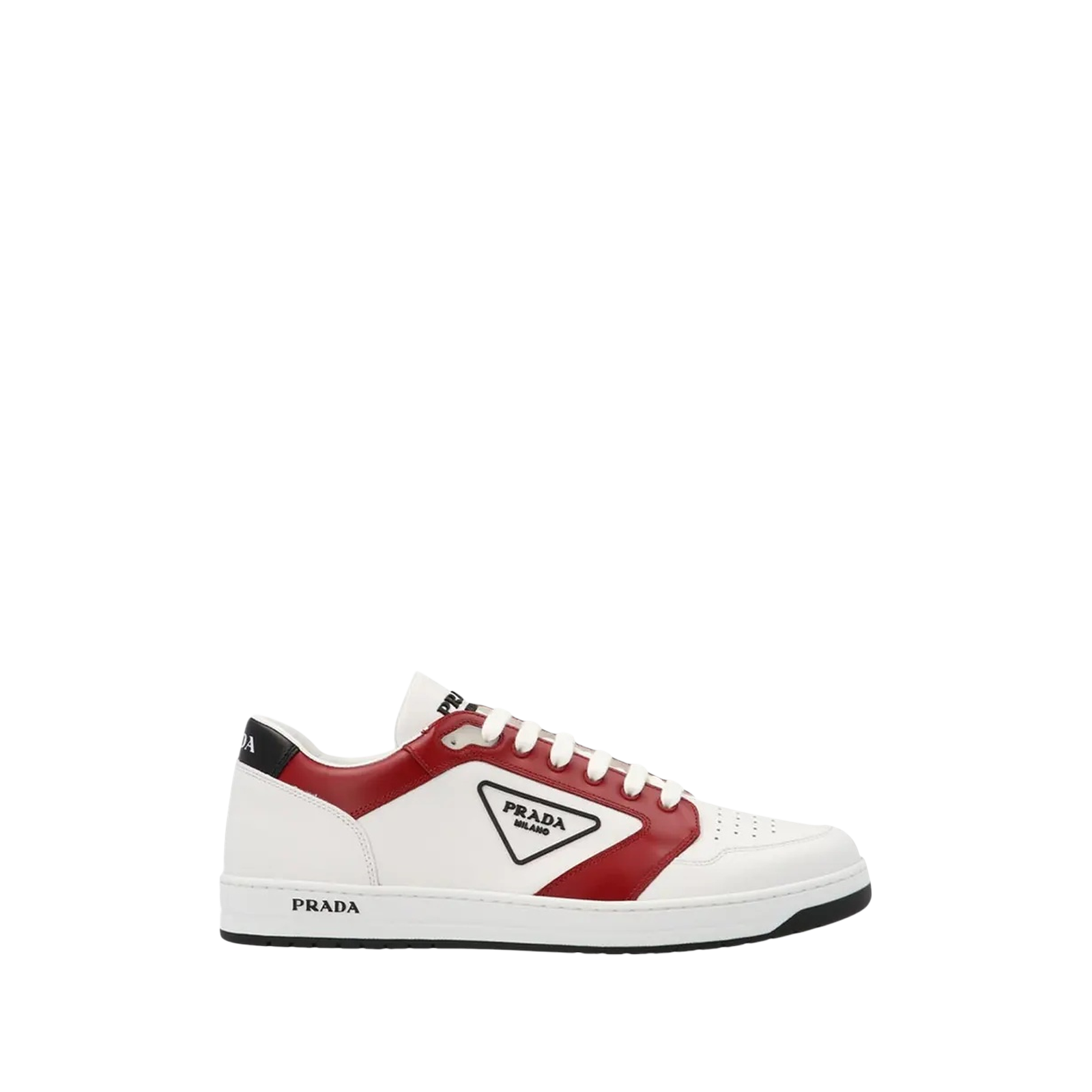 NEW AVENUE LEATHER LOW « WHITE RED »