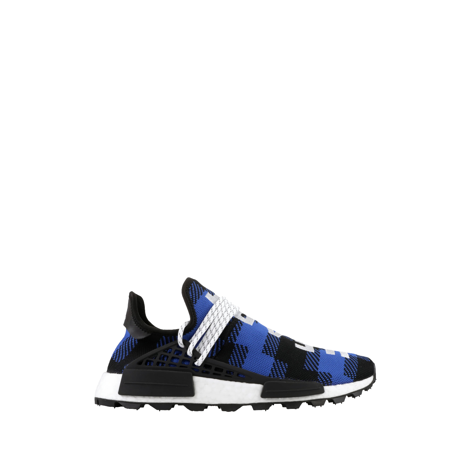 PHARRELL X BILLIONAIRE BOYS CLUB X NMD HUMAN RACE TRAIL « BLUE PLAID »