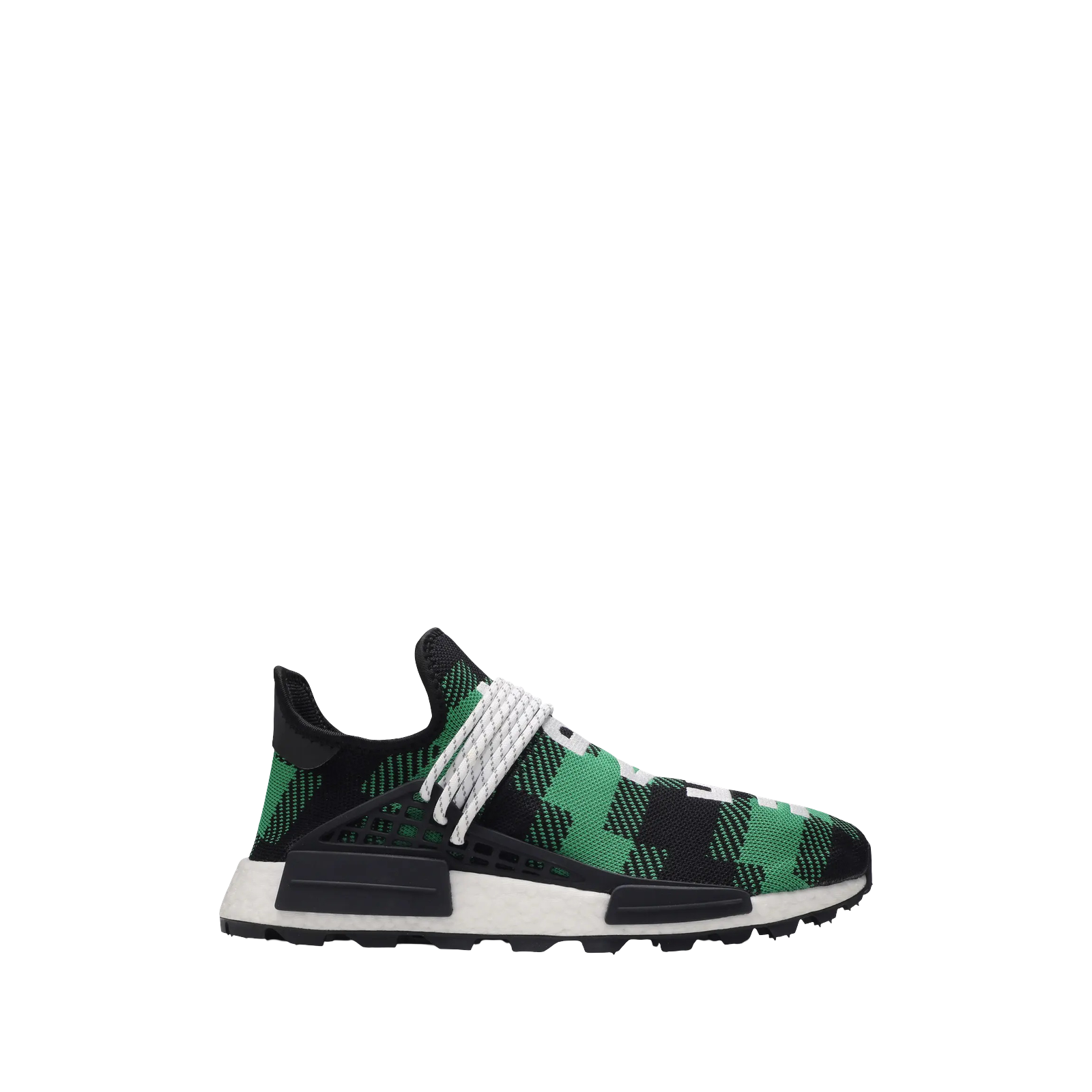 PHARRELL X BILLIONAIRE BOYS CLUB X NMD HUMAN RACE TRAIL « GREEN PLAID »