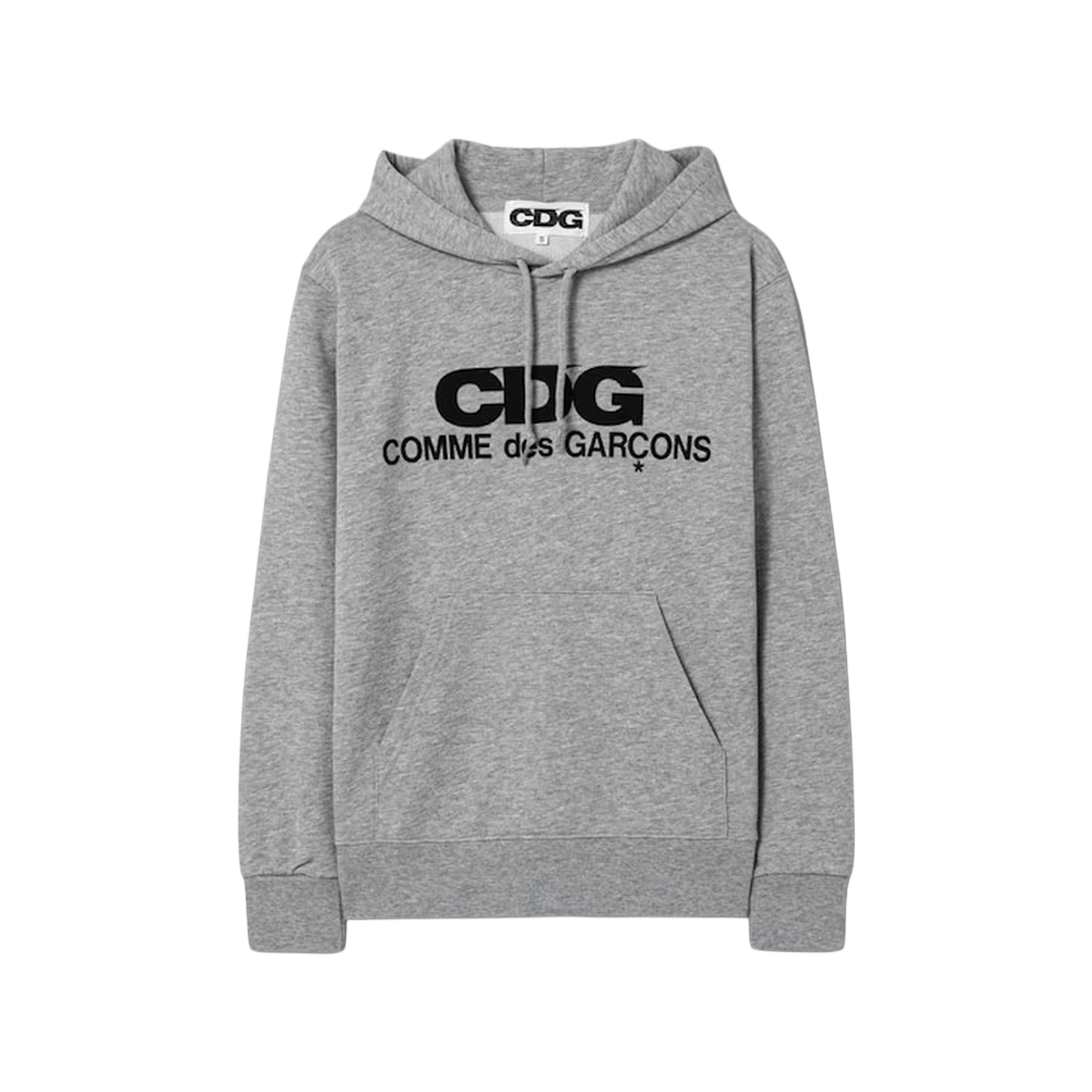 PLAY LOGO HOODED SWEATSHIRT « GREY »