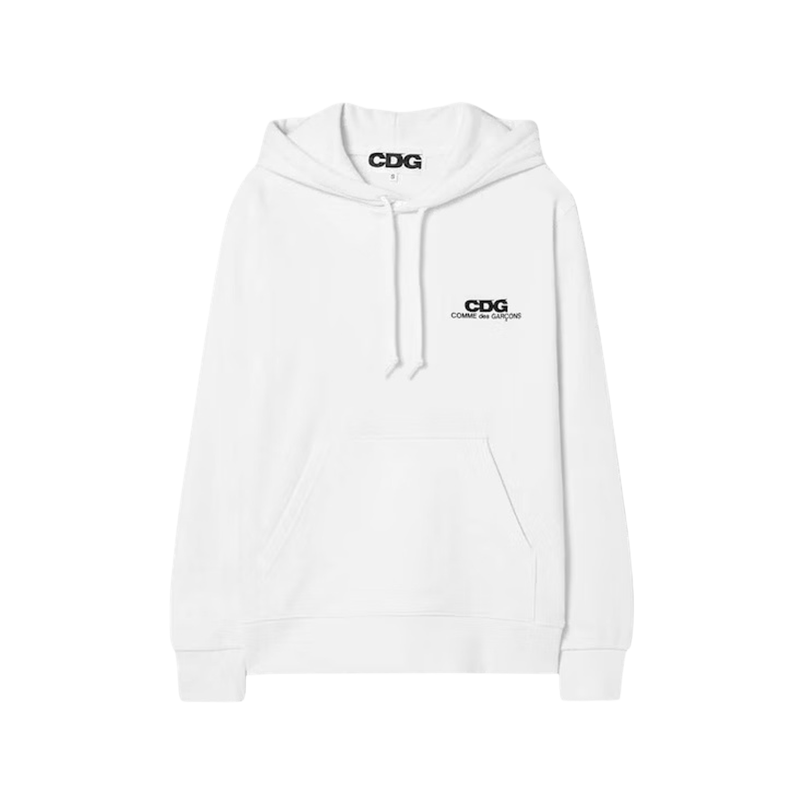 PLAY LOGO HOODED SWEATSHIRT « WHITE »