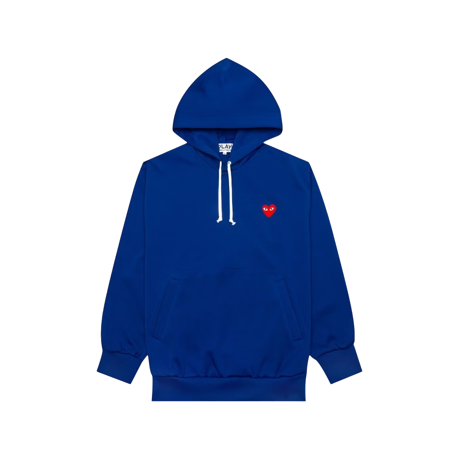 PLAY LOGO PATCH HOODED SWEATSHIRT « NAVY »