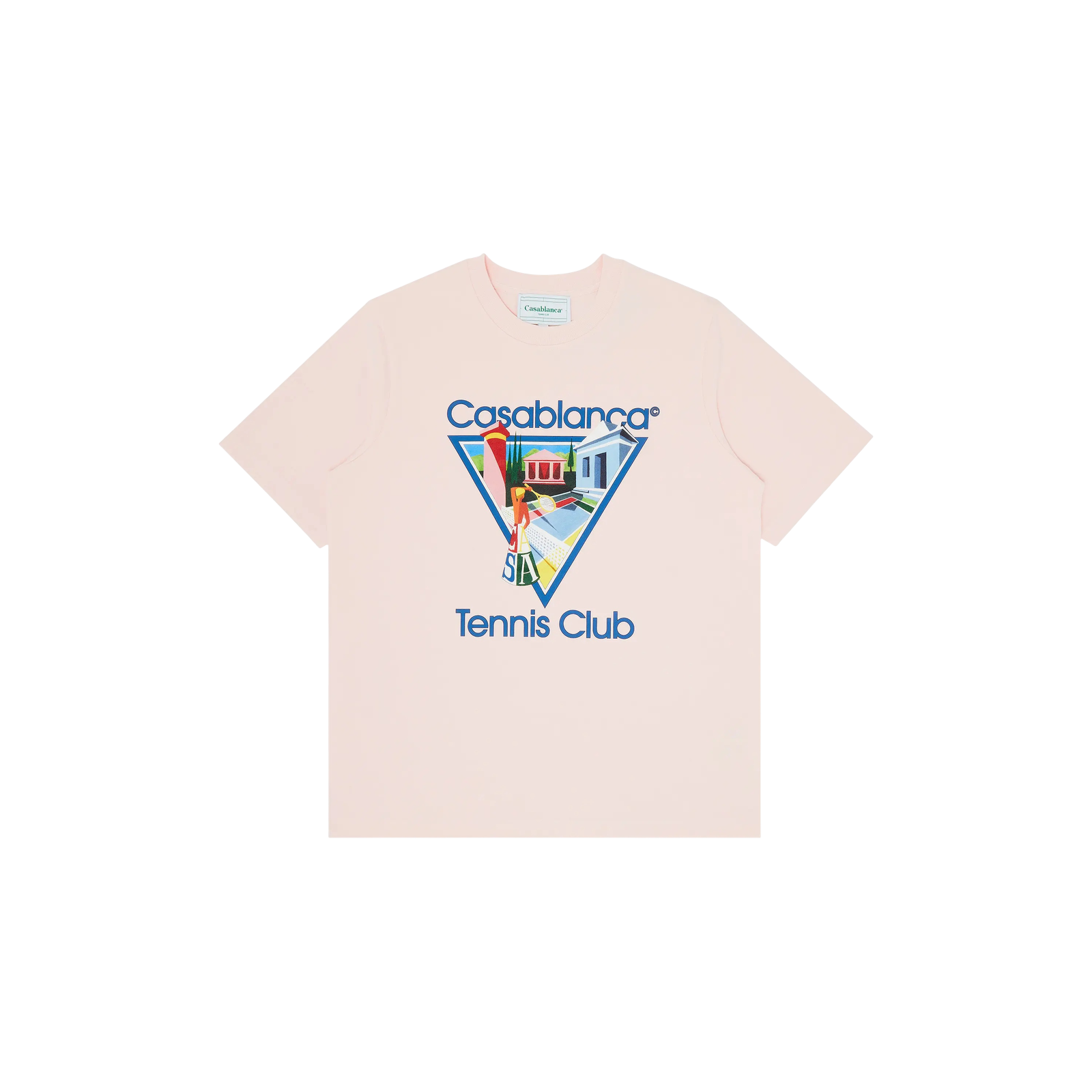PRINTED T-SHIRT « PINK LA JOUEUSE »
