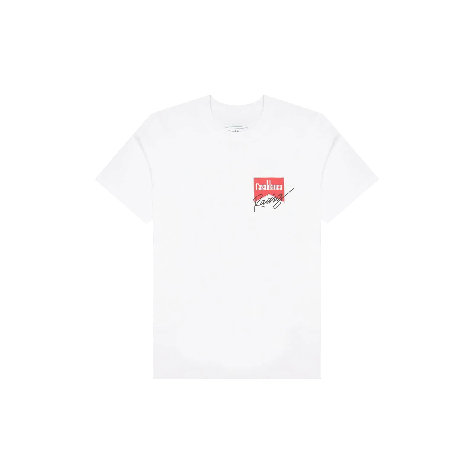 PRINTED T-SHIRT « WHITE/ORANGE »