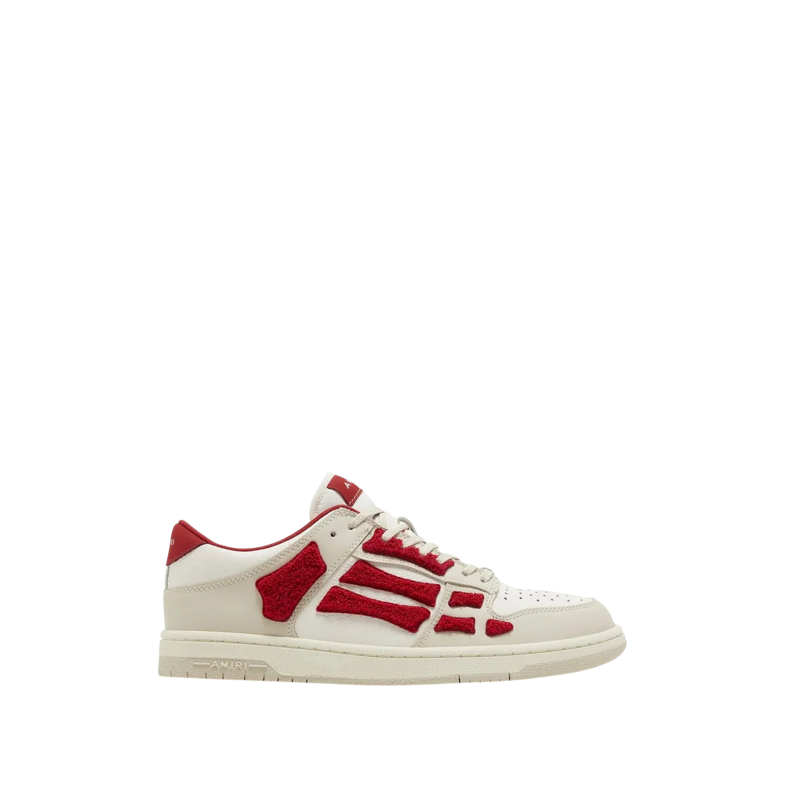 SKEL TOP LOW « WHITE RED CHENILLE »