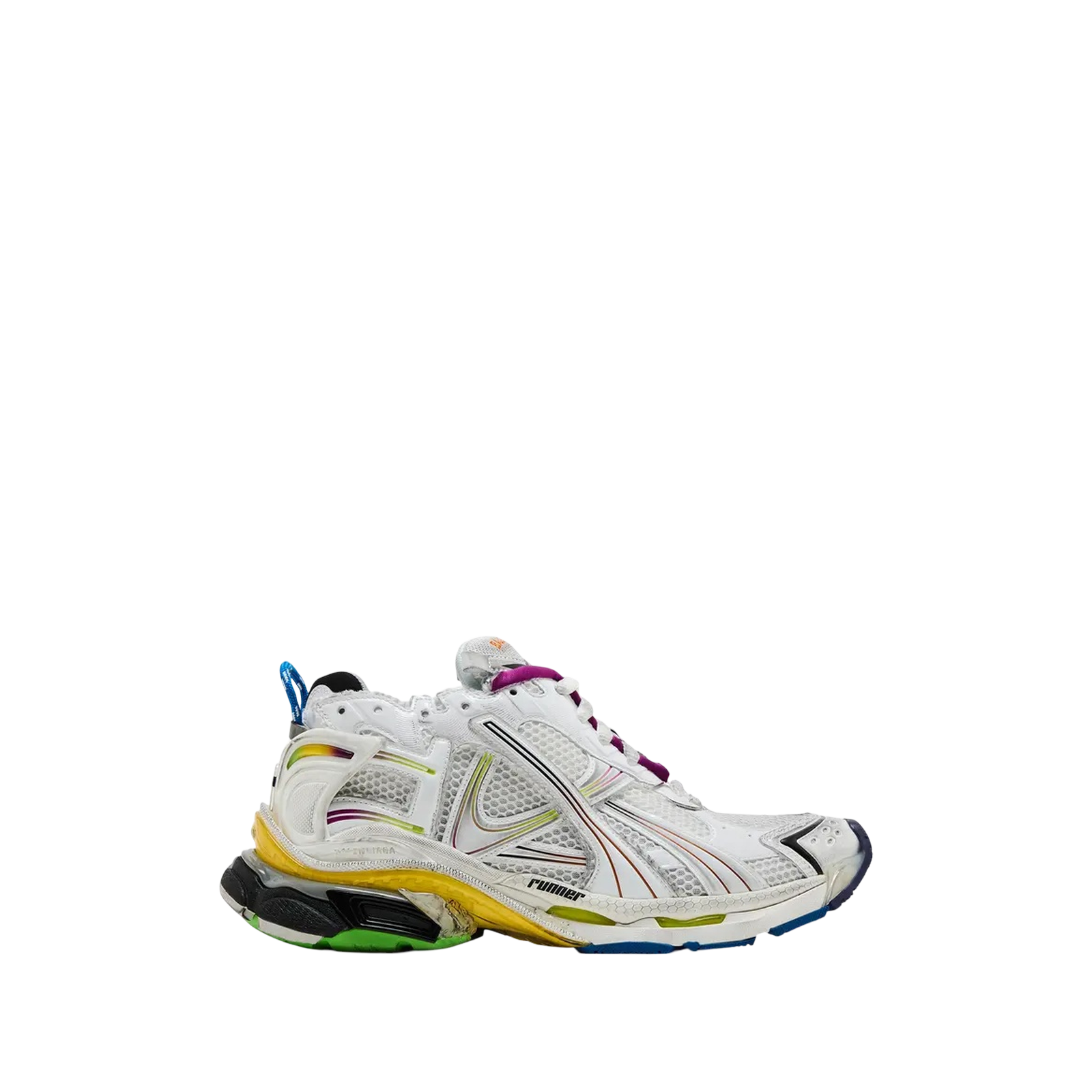 RUNNER « GRADIENT WHITE MULTI COLOR »