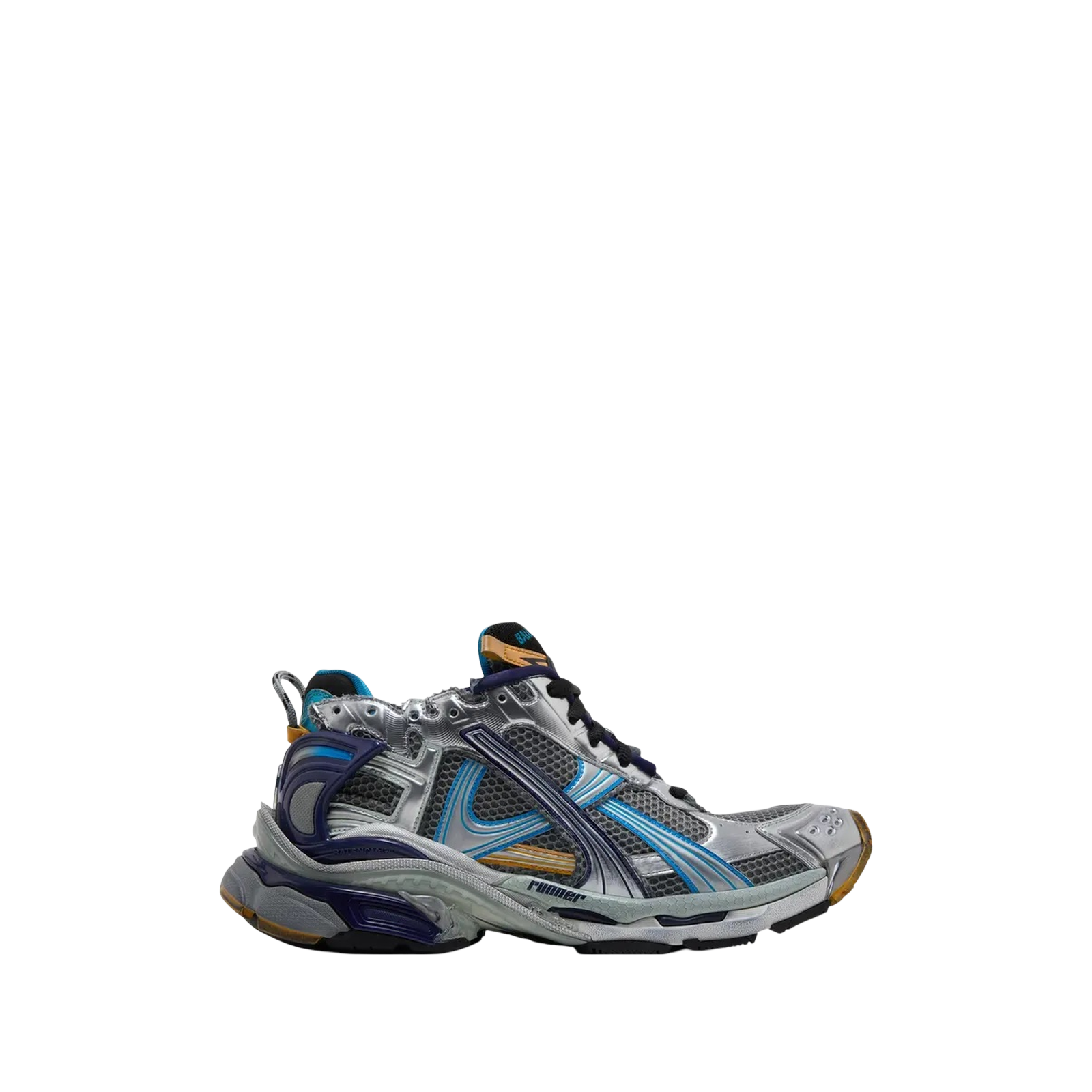 RUNNER « GREY ORANGE AQUA »