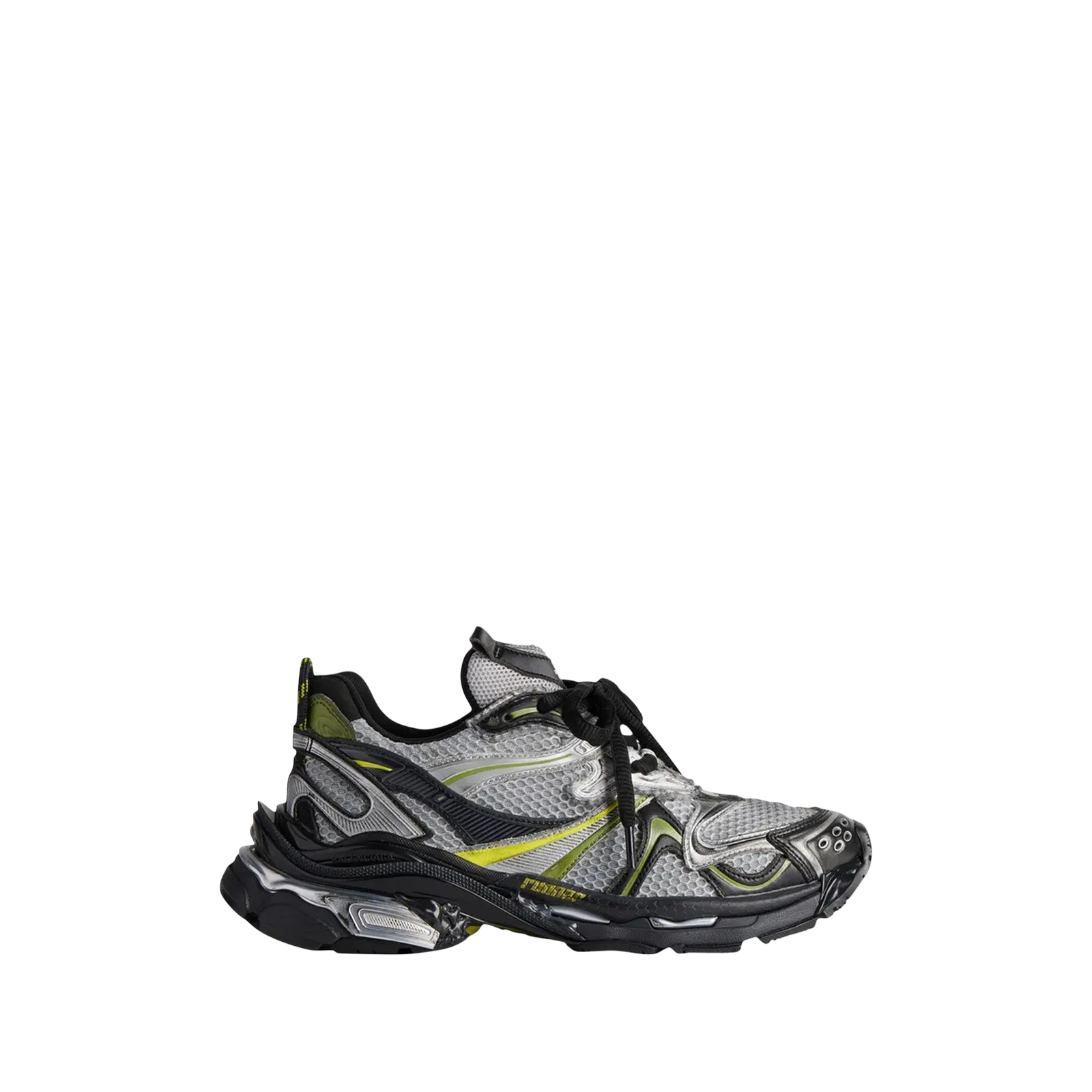 RUNNER « WORN OUT SILVER NEON YELLOW »