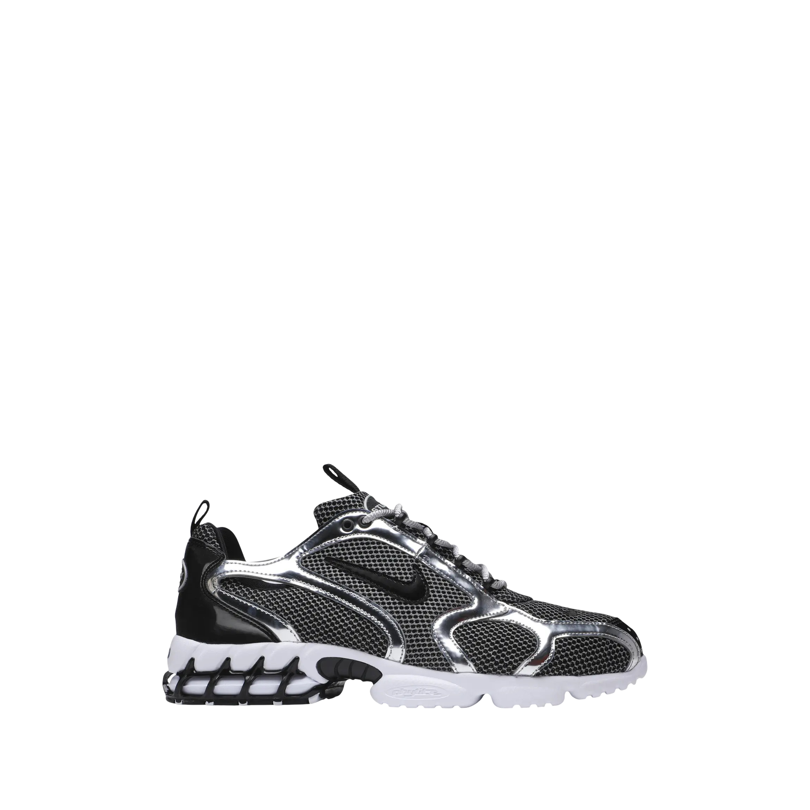 STUSSY X AIR ZOOM SPIRIDON CAGED 2 « PURE PLATINUM »