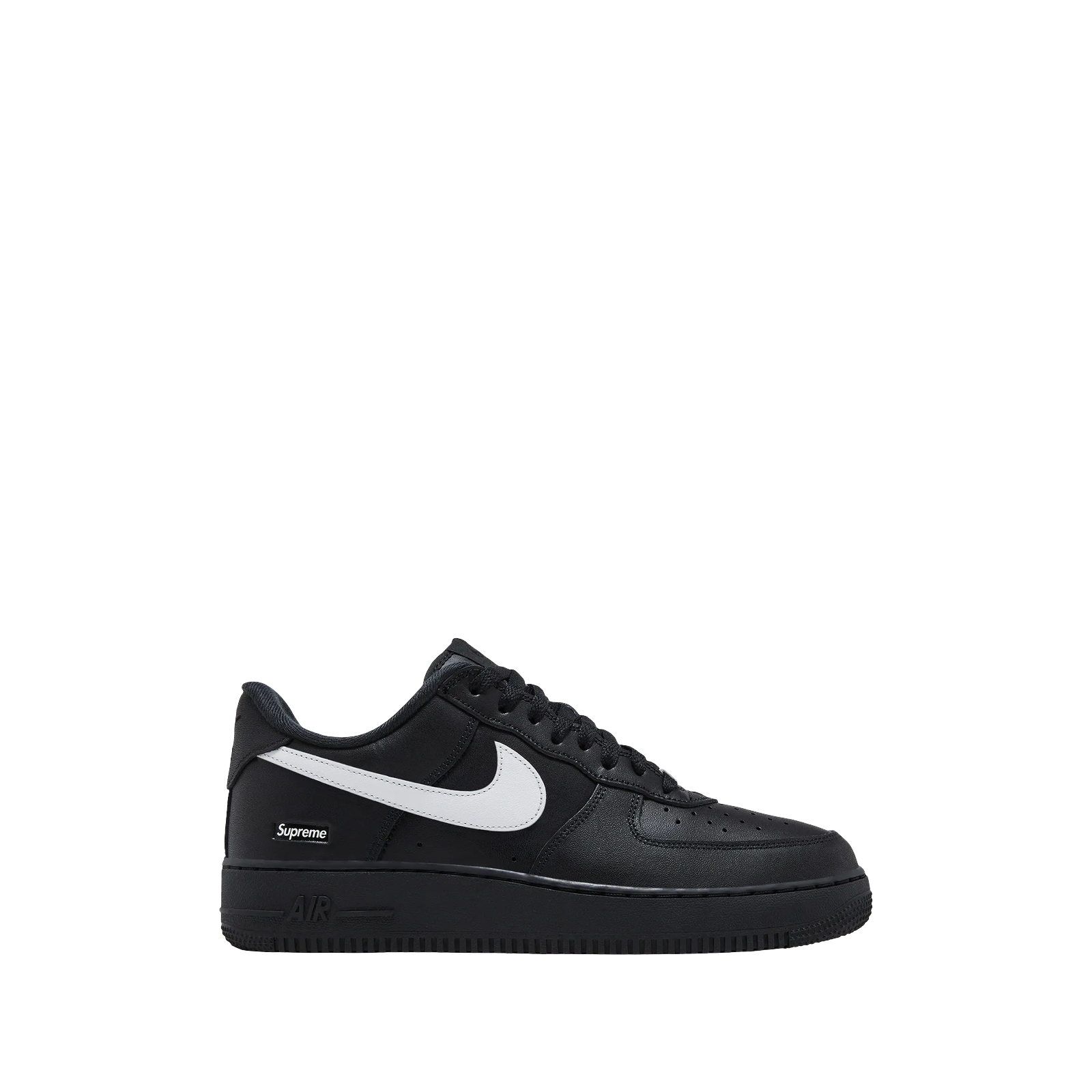SUPREME X AIR FORCE 1 LOW « BOX LOGO BLACK WHITE »