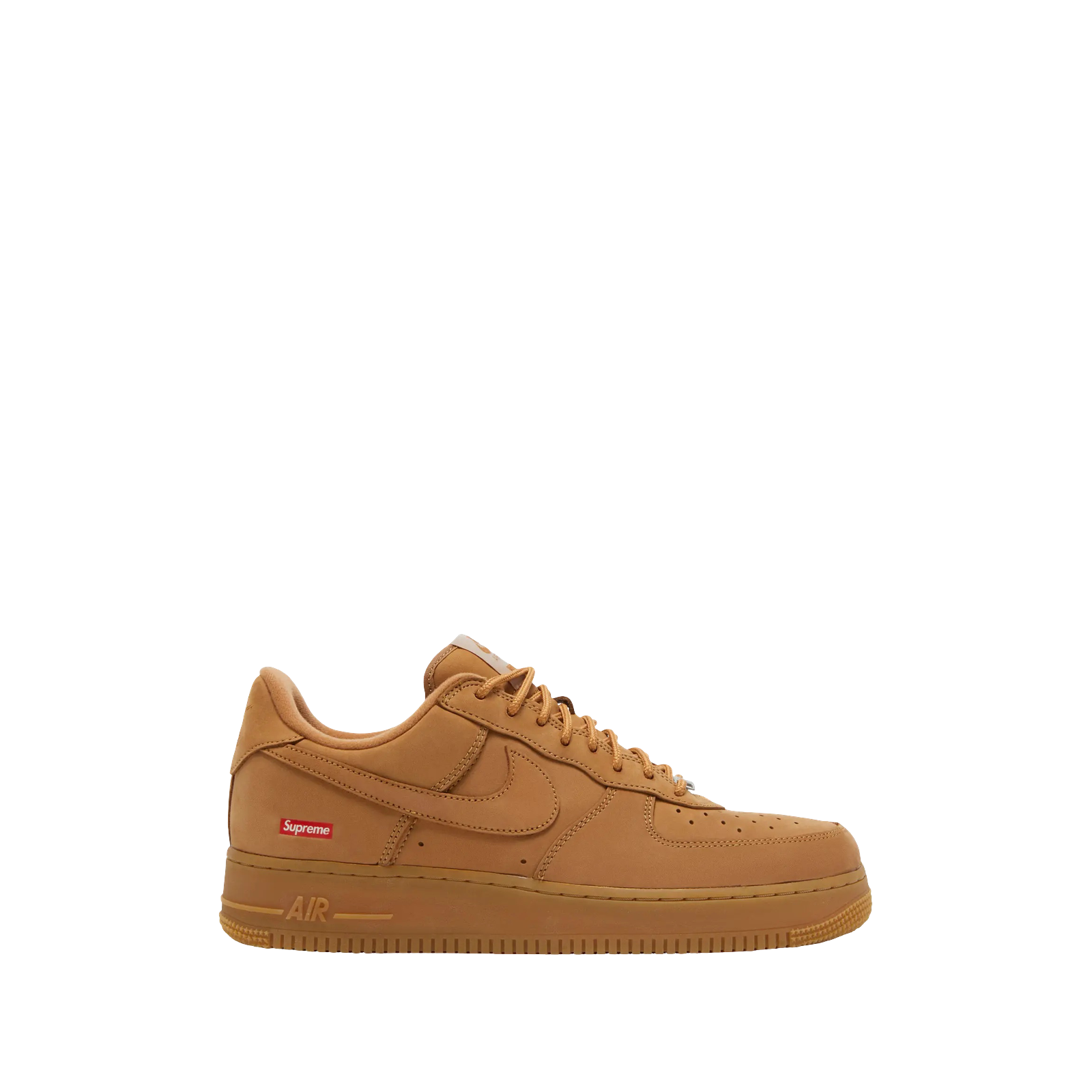 SUPREME X AIR FORCE 1 LOW « BOX LOGO WHEAT »