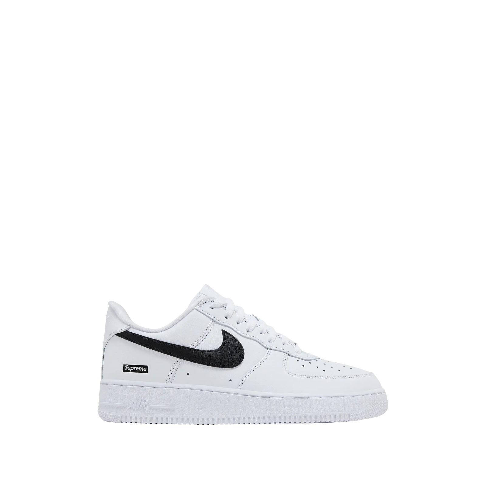 SUPREME X AIR FORCE 1 LOW « BOX LOGO WHITE BLACK »