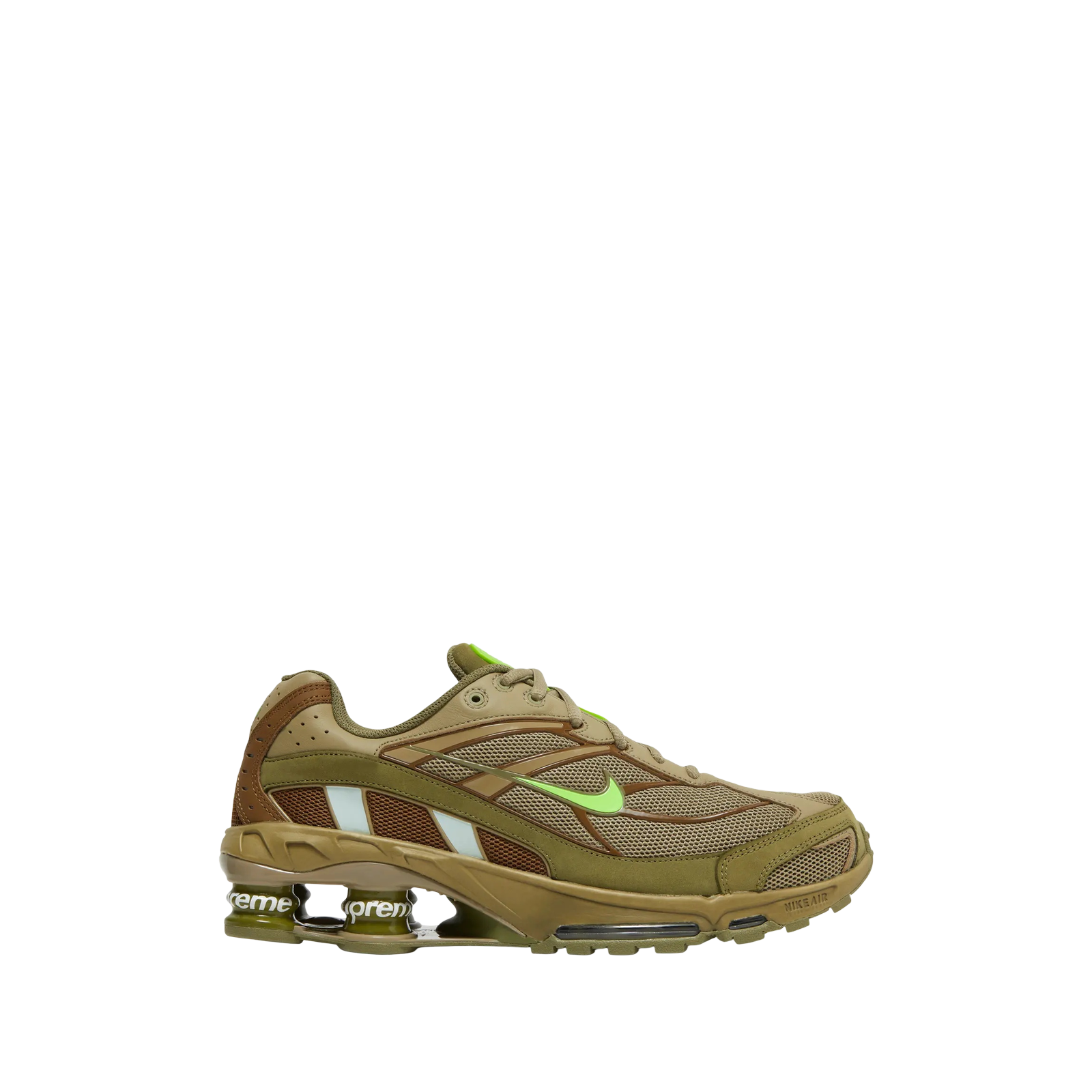 SUPREME X SHOX RIDE 2 « NEUTRAL OLIVE »