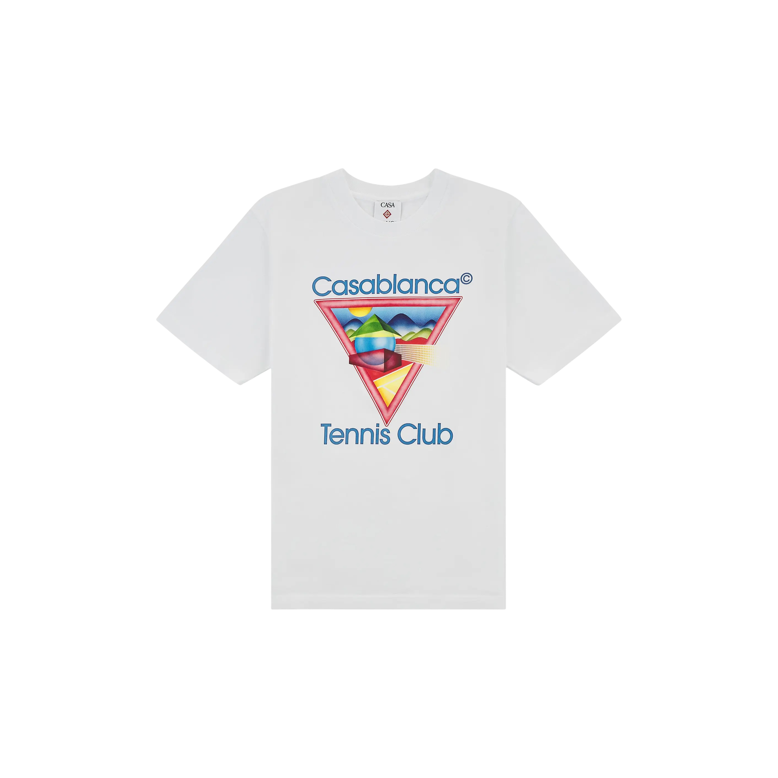 TENNIS CLUB ICON PRINTED T-SHIRT « WHITE »