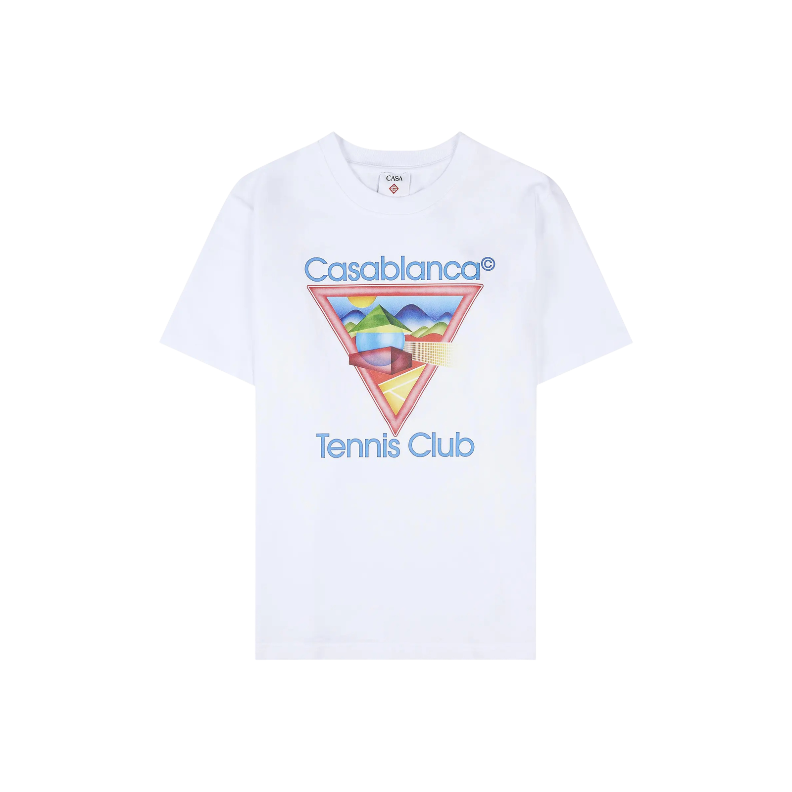 TENNIS CLUB ICON PRINTED T-SHIRT « WHITE »