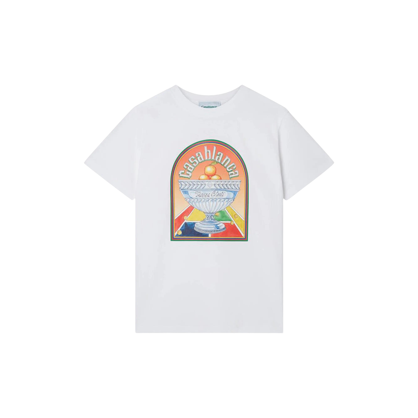 TERRAIN D’ORANGE PRINTED T-SHIRT « WHITE »