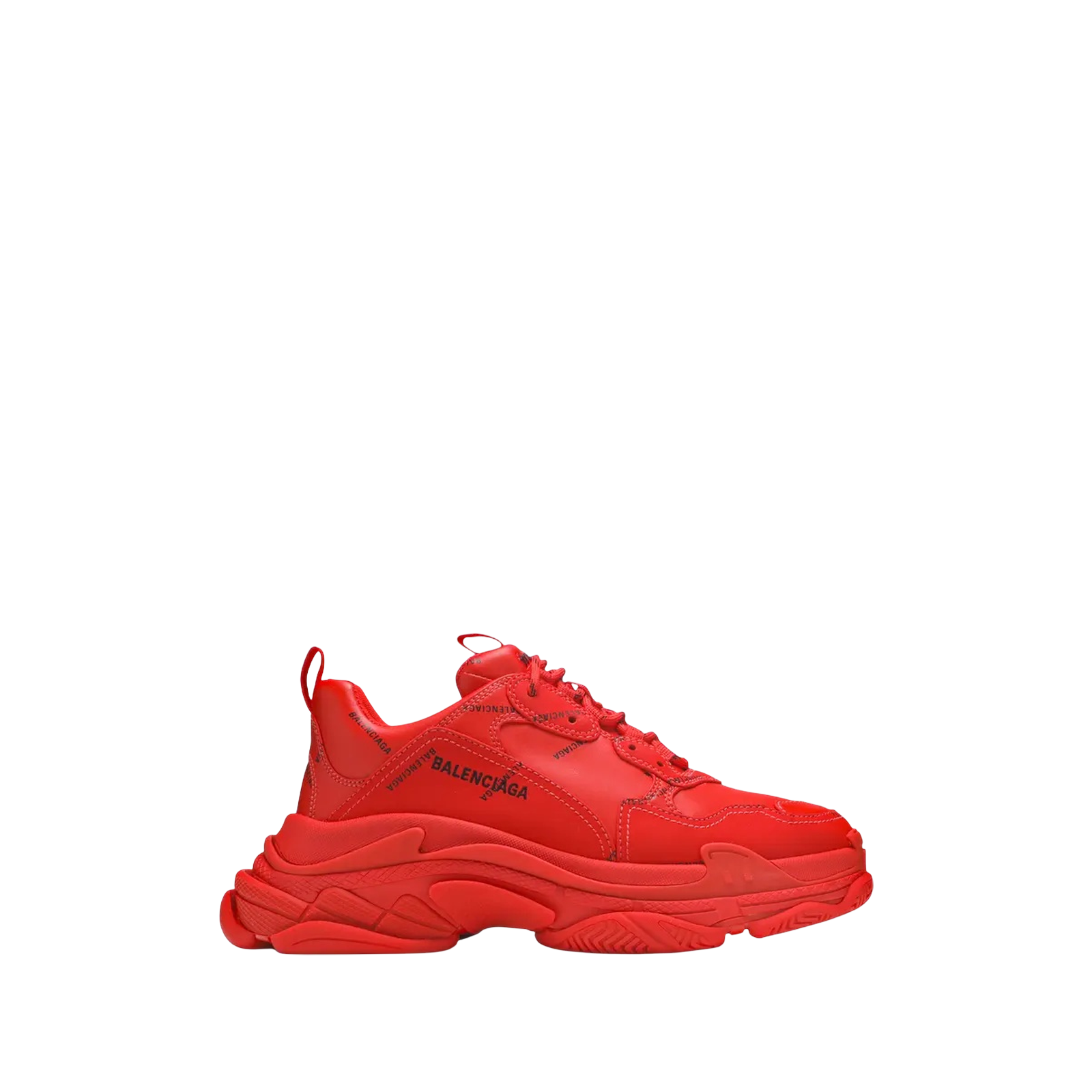 TRIPLE S « ALLOVER LOGO RED »