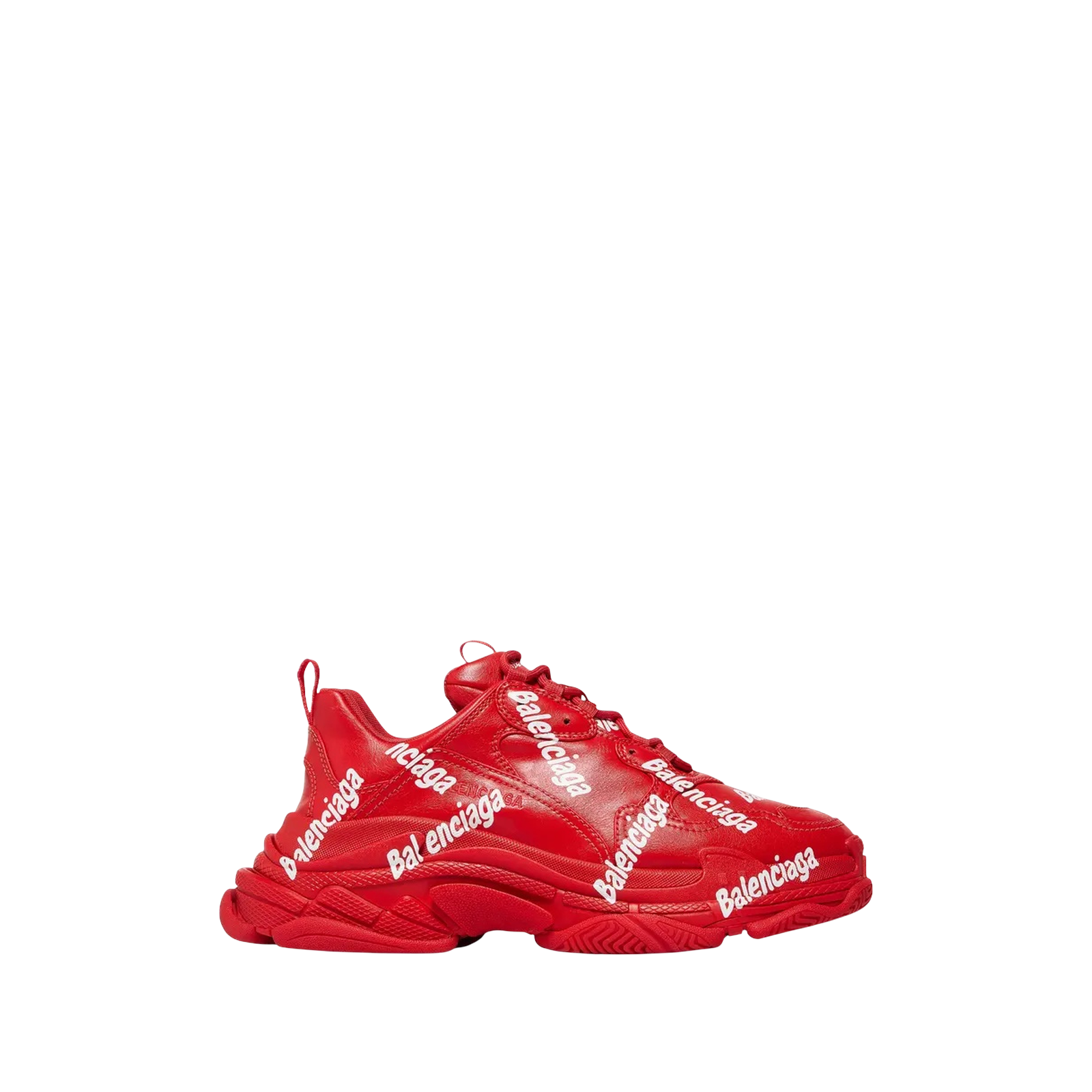 TRIPLE S « ALLOVER LOGO TOMATO RED »