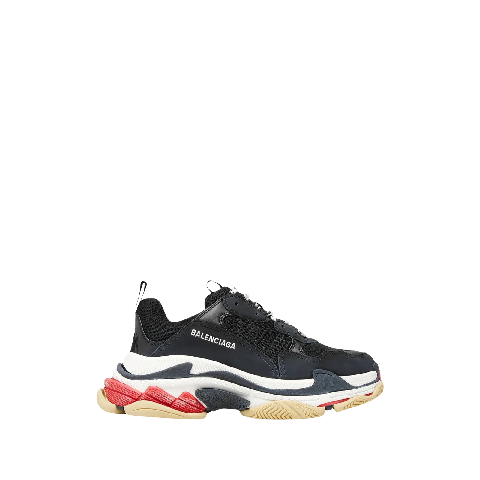 TRIPLE S « BLACK RED »