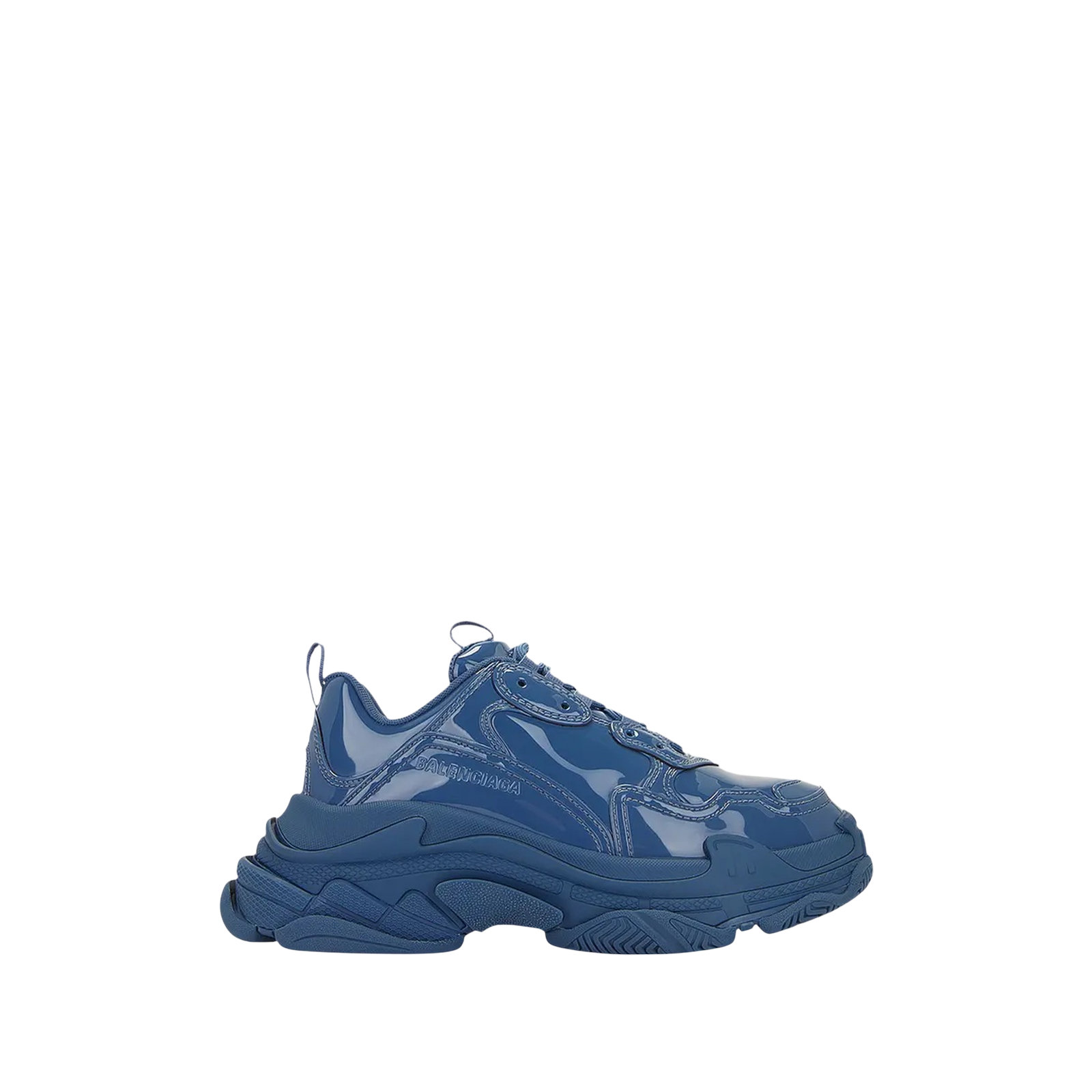TRIPLE S « BLUE PATENT »