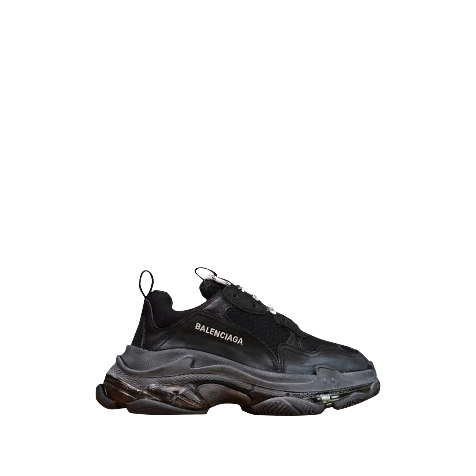 TRIPLE S « CLEAR SOLE BLACK »