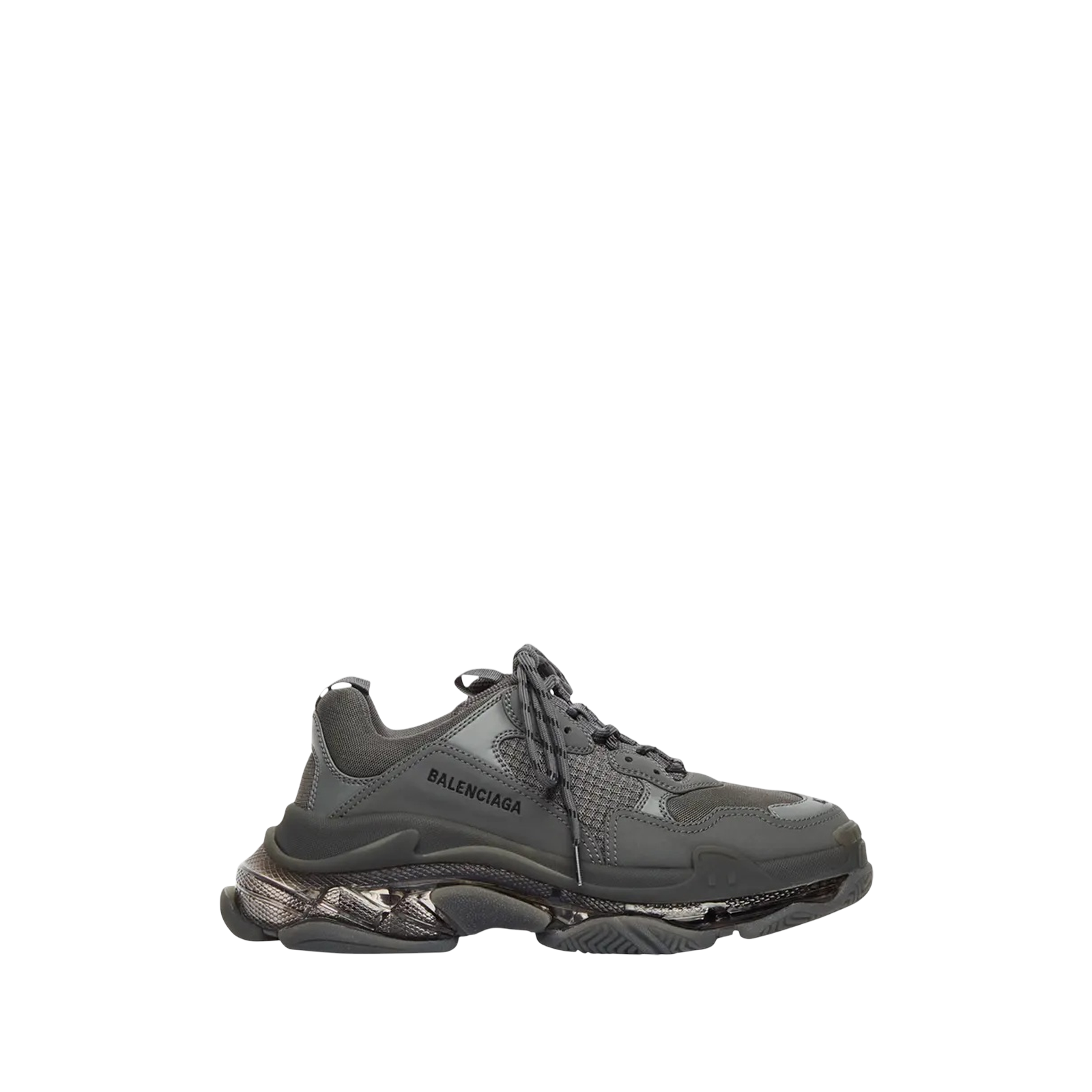 TRIPLE S « CLEAR SOLE DARK GREY »