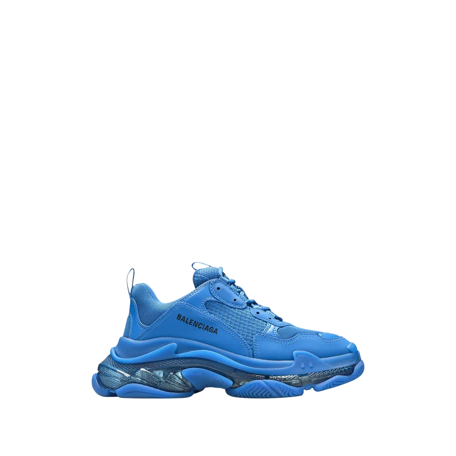 TRIPLE S « CLEAR SOLE DEEP BLUE »