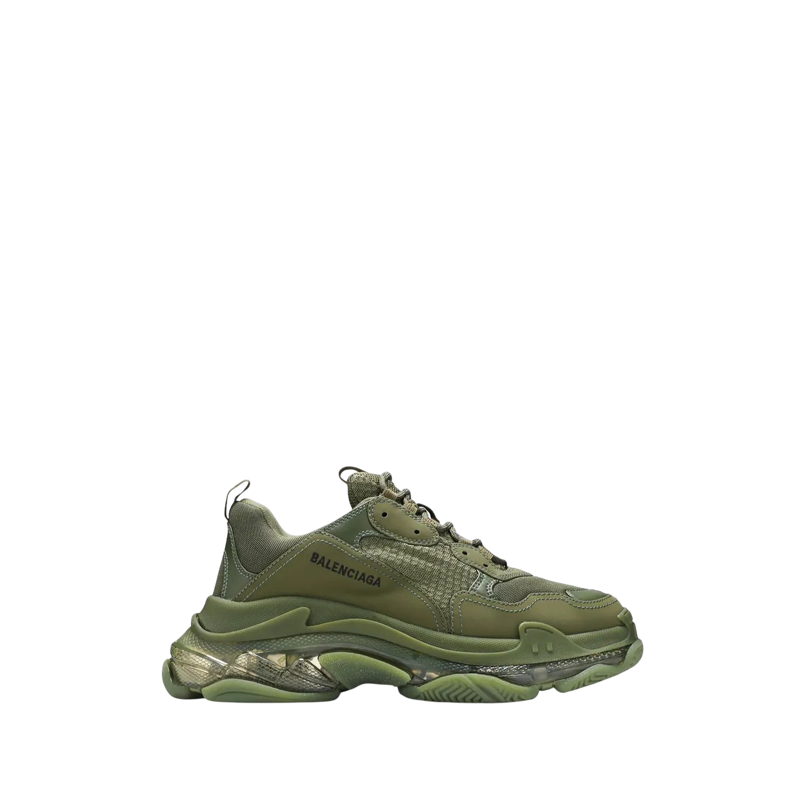 TRIPLE S « CLEAR SOLE GREEN »