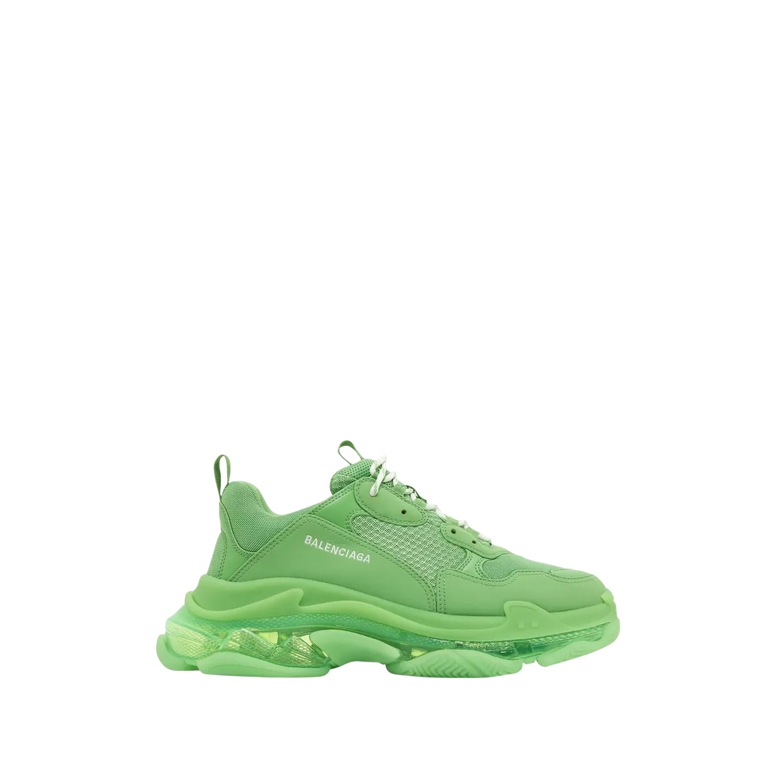 TRIPLE S « CLEAR SOLE GREEN »