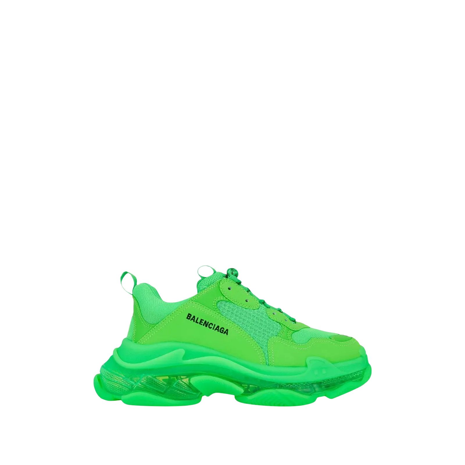 TRIPLE S « CLEAR SOLE GREEN »