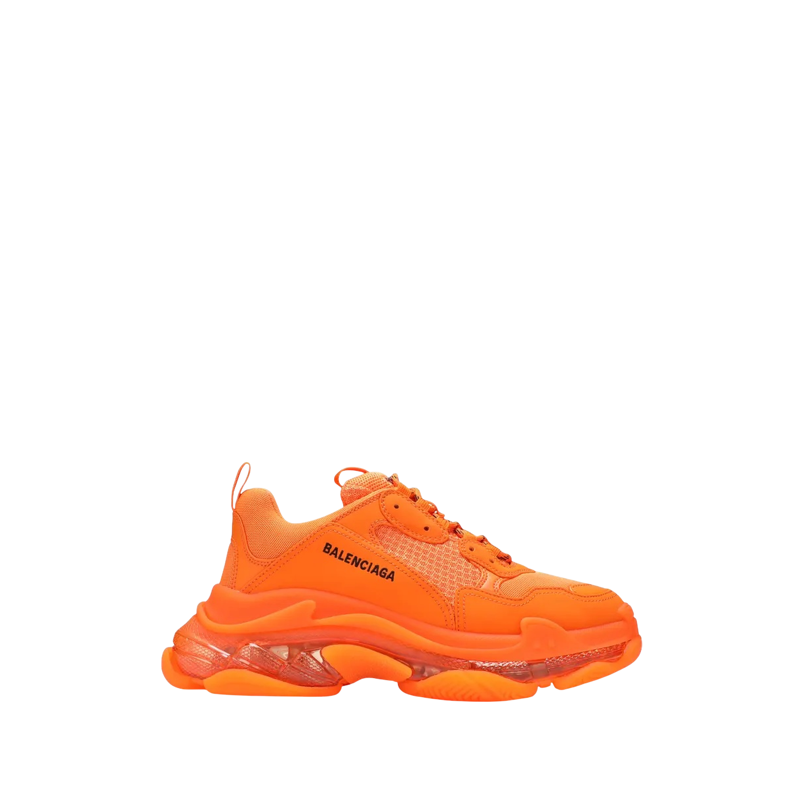 TRIPLE S « CLEAR SOLE ORANGE »