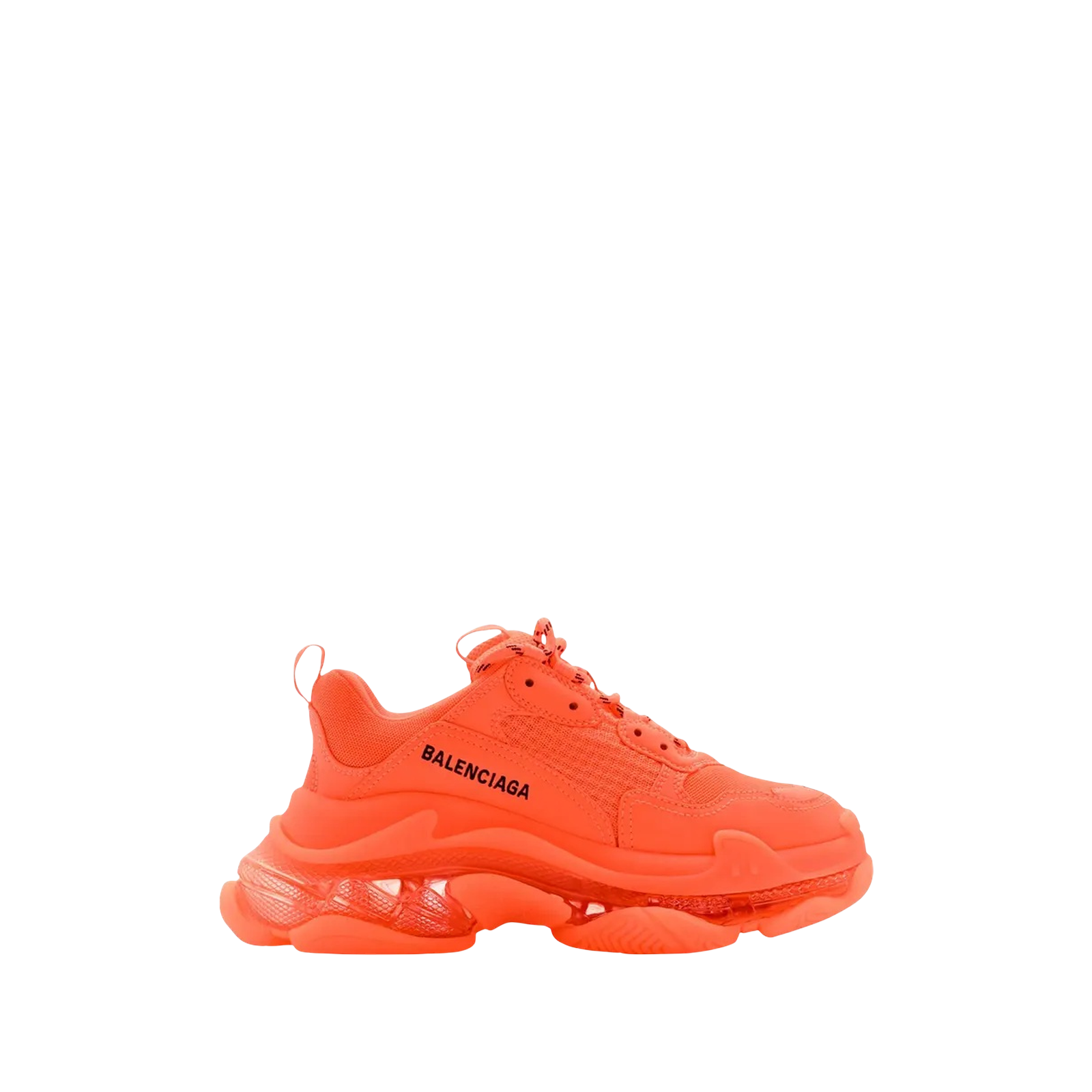 TRIPLE S « CLEAR SOLE ORANGE »