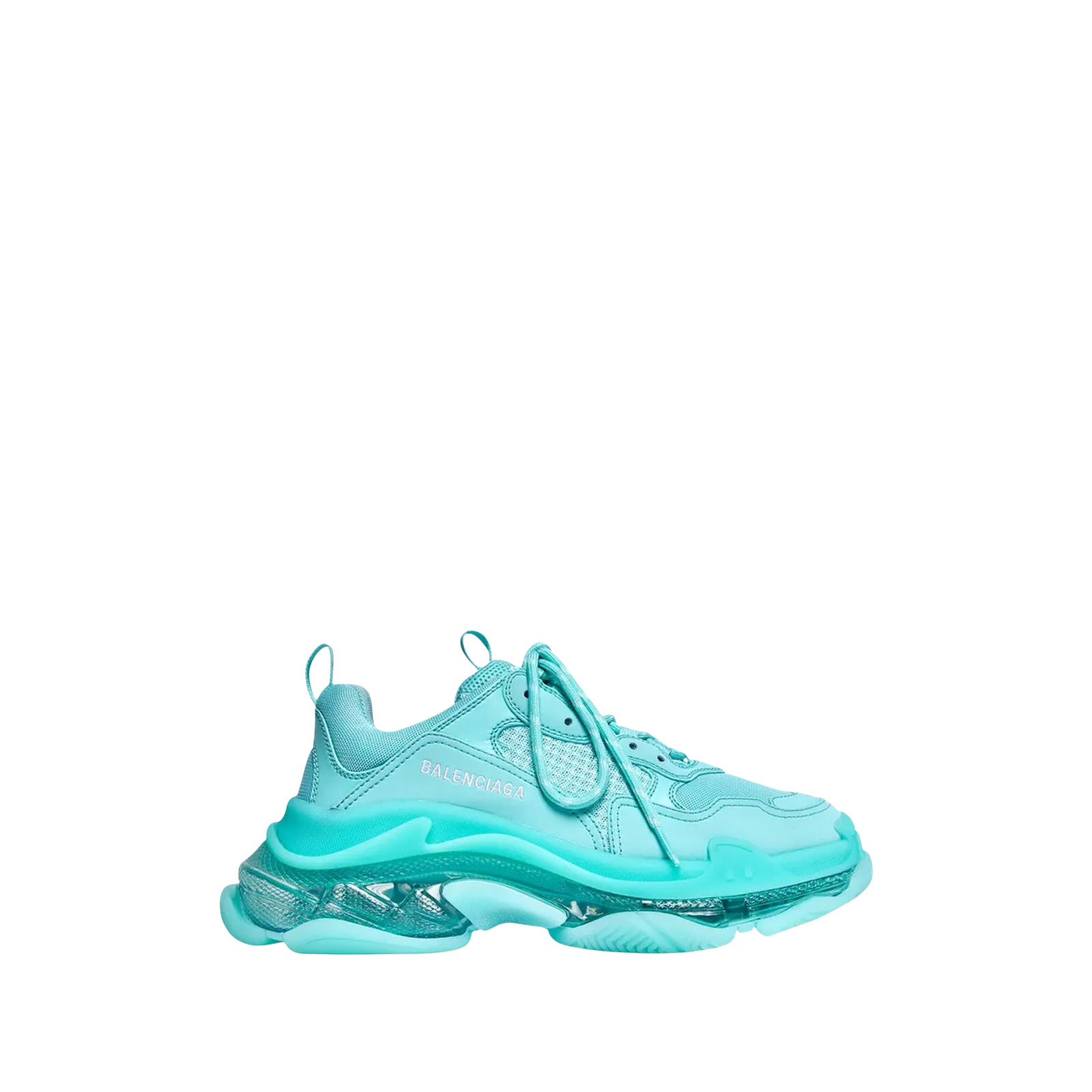 TRIPLE S « CLEAR SOLE TURQUOISE »