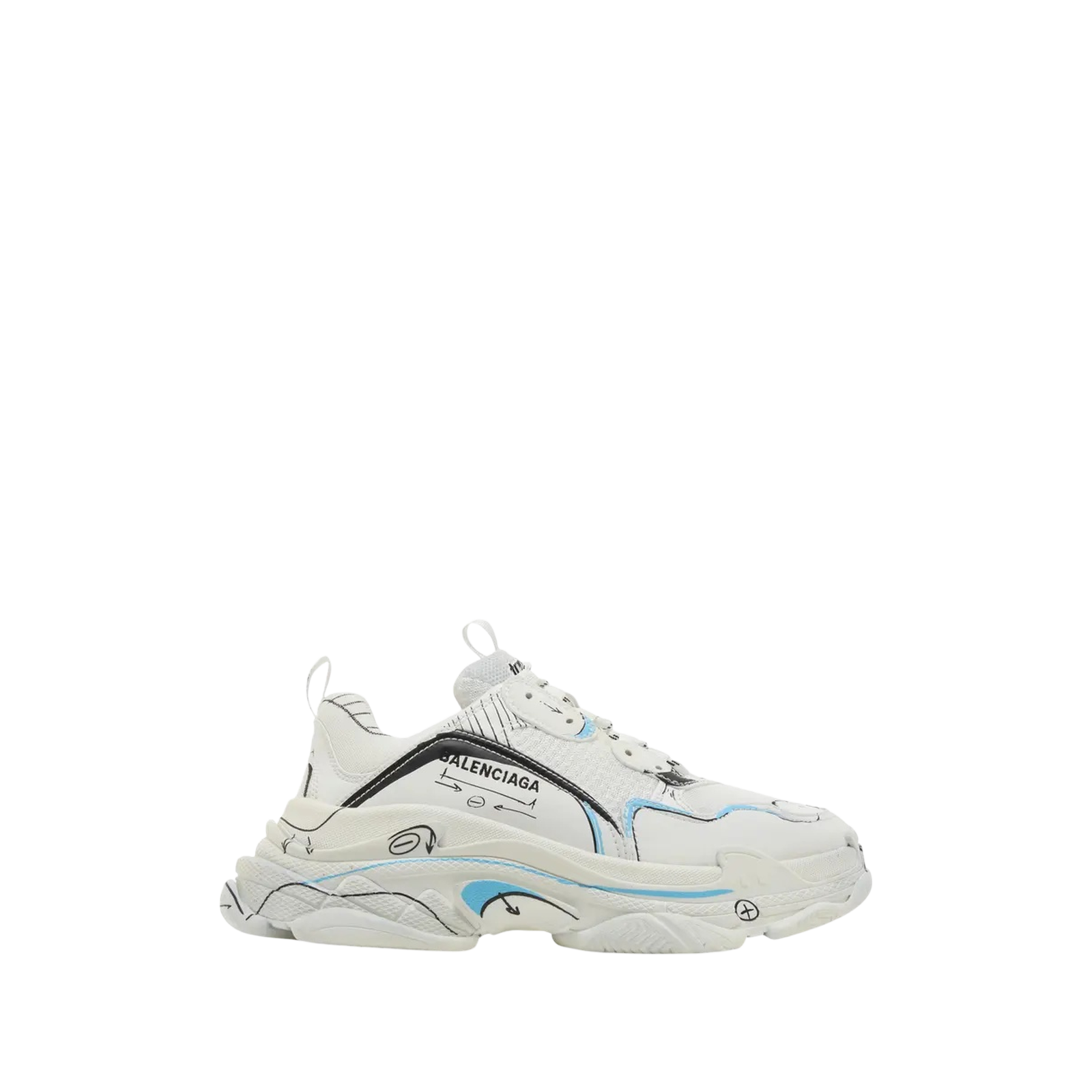 TRIPLE S « SKETCH WHITE »