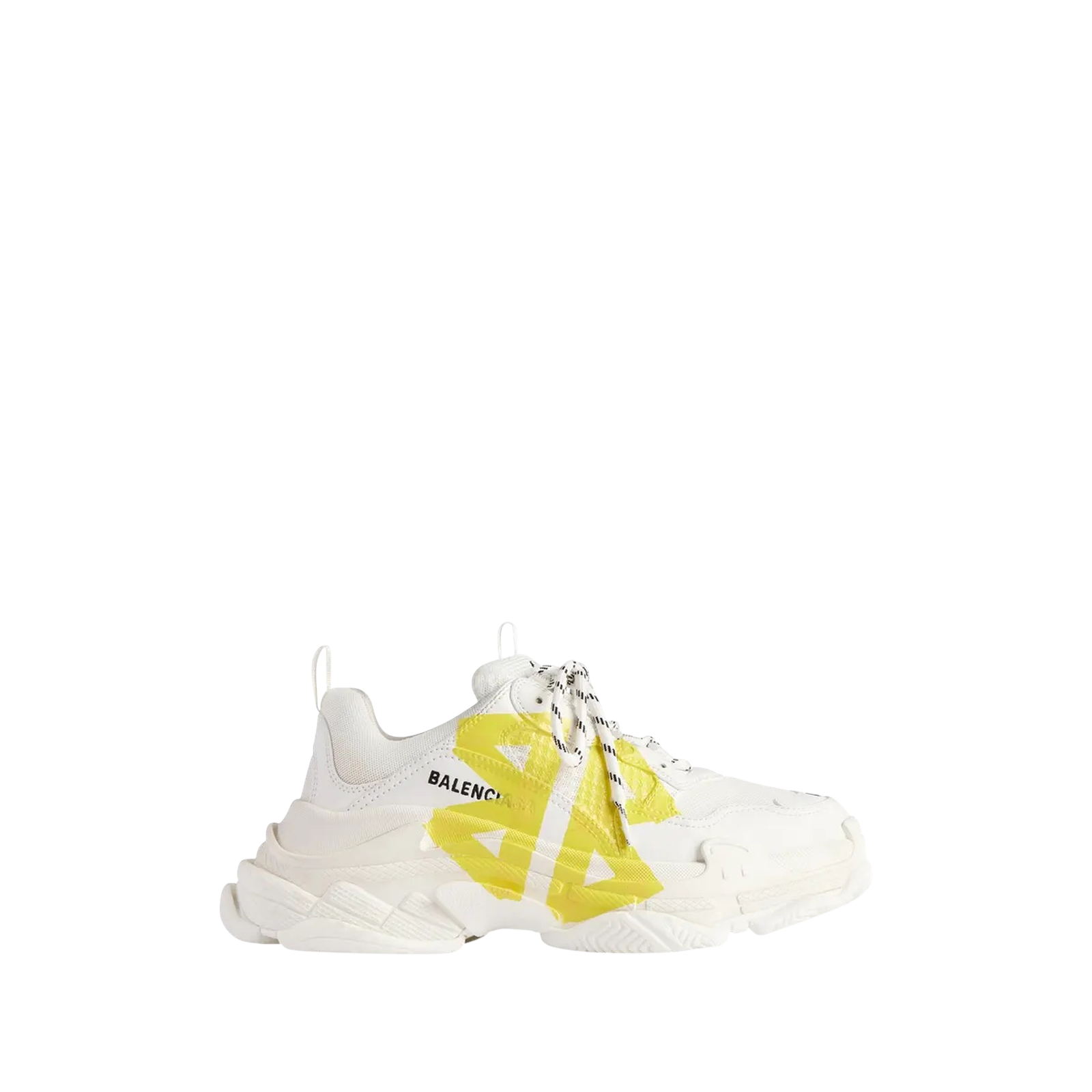 TRIPLE S « TAPE TYPE WHITE YELLOW »