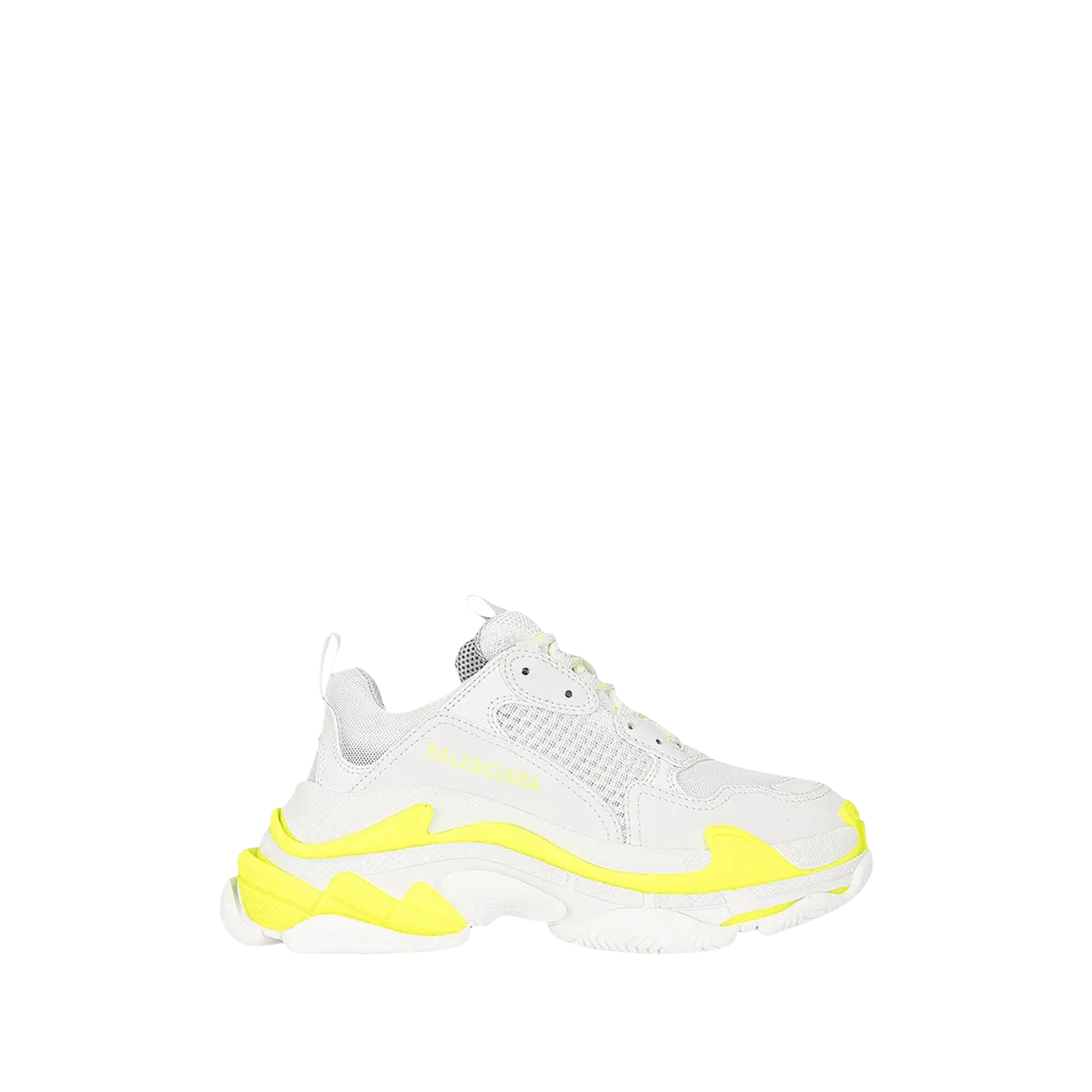 TRIPLE S « WHITE FLUO YELLOW »
