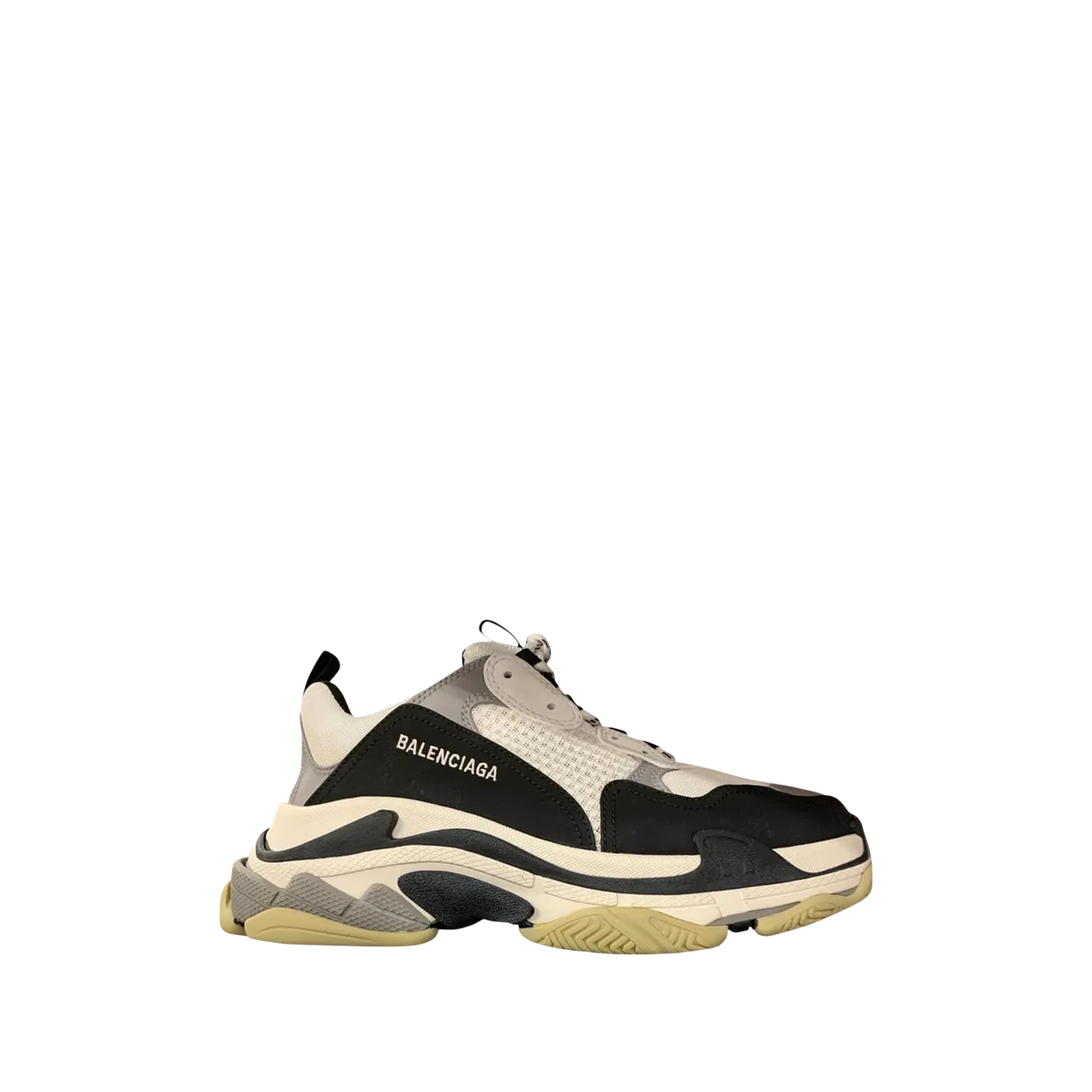 TRIPLE S « WHITE GREY BLACK »