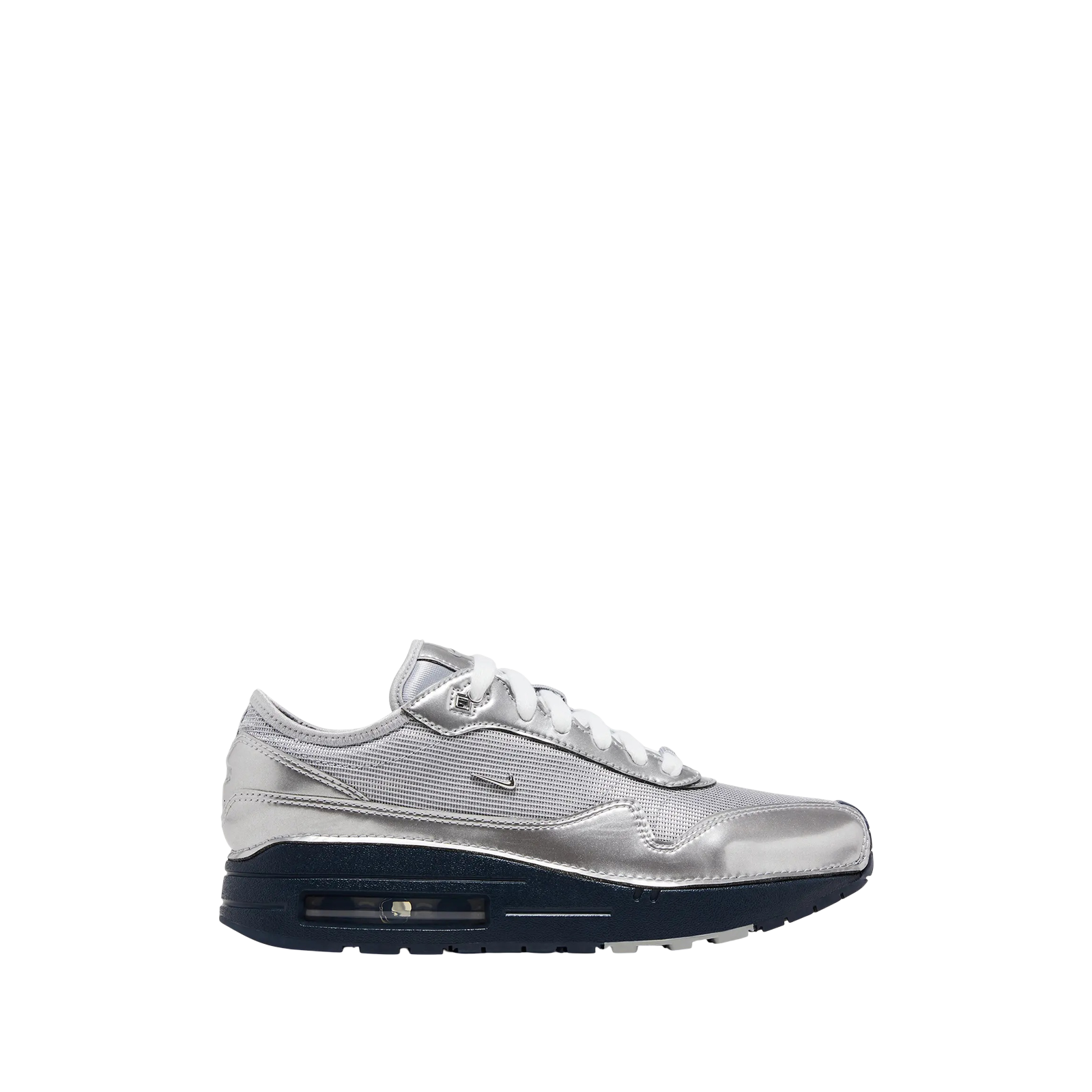 JACQUEMUS X AIR MAX 1 86 « BIG BUBBLE SILVER»