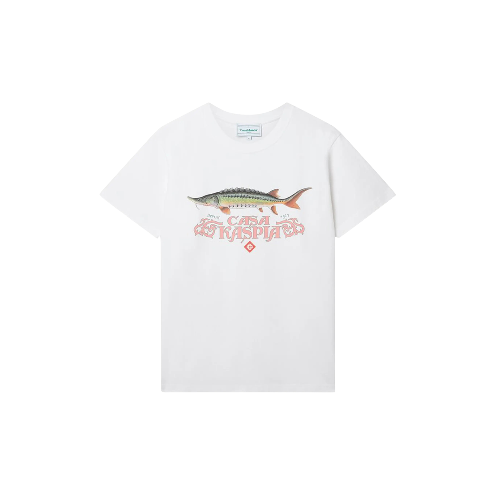 CAVIAR KASPIA CASA KASPIA T-SHIRT « OPTIC WHITE »
