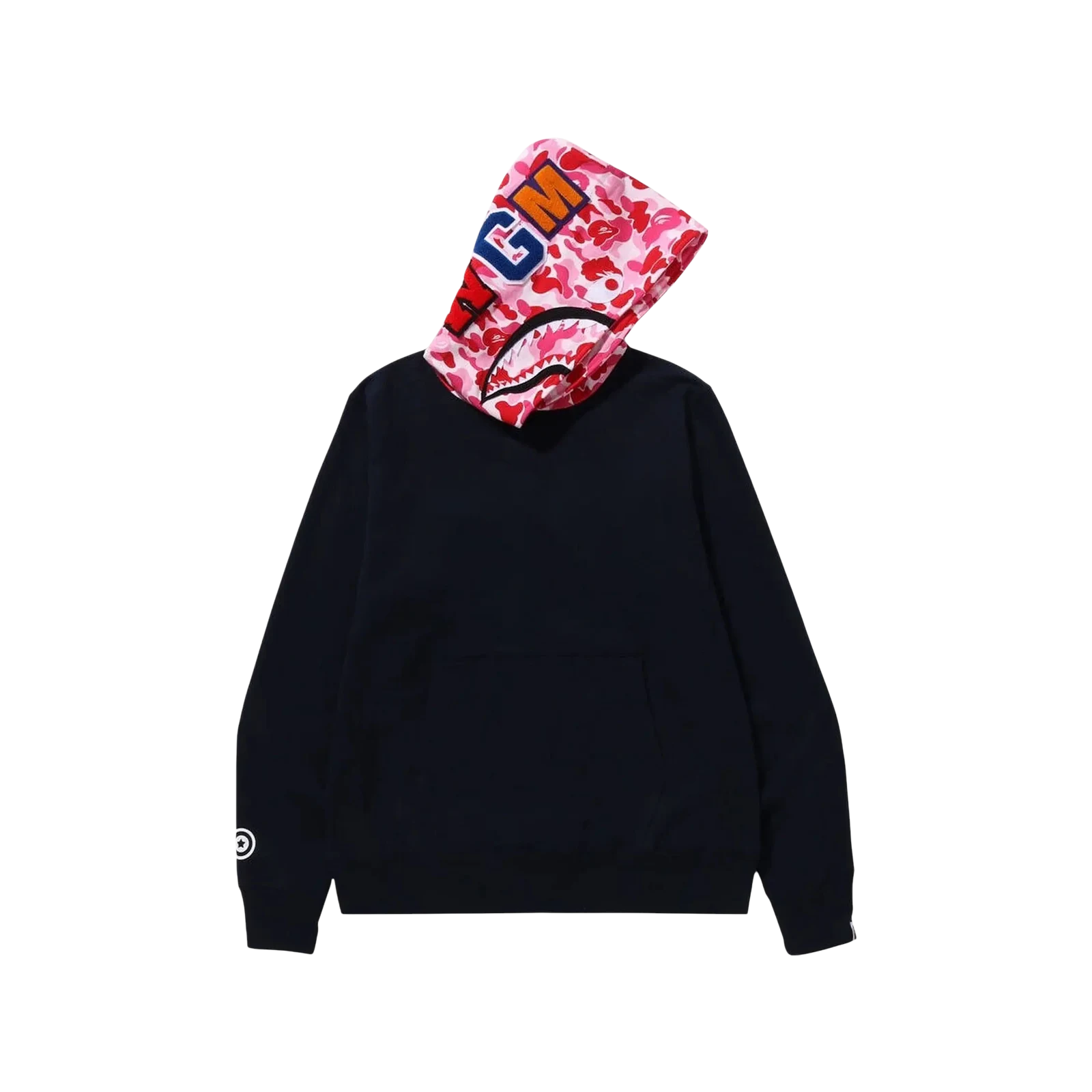 ABC CAMO SHARK PULLOVER HOODIE « NAVY »