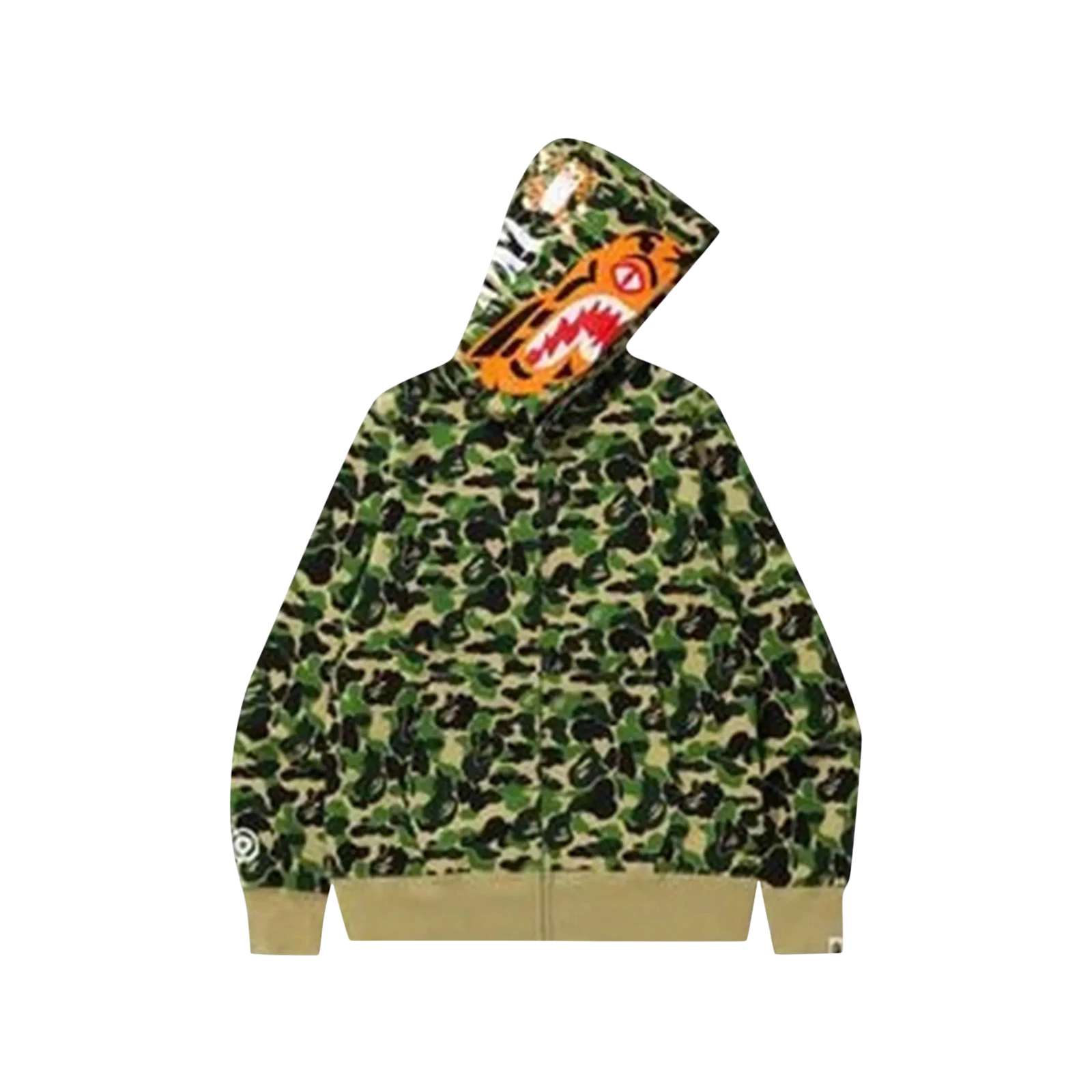 ABC CAMO TIGER FULL ZIP HOODIE « GREEN »