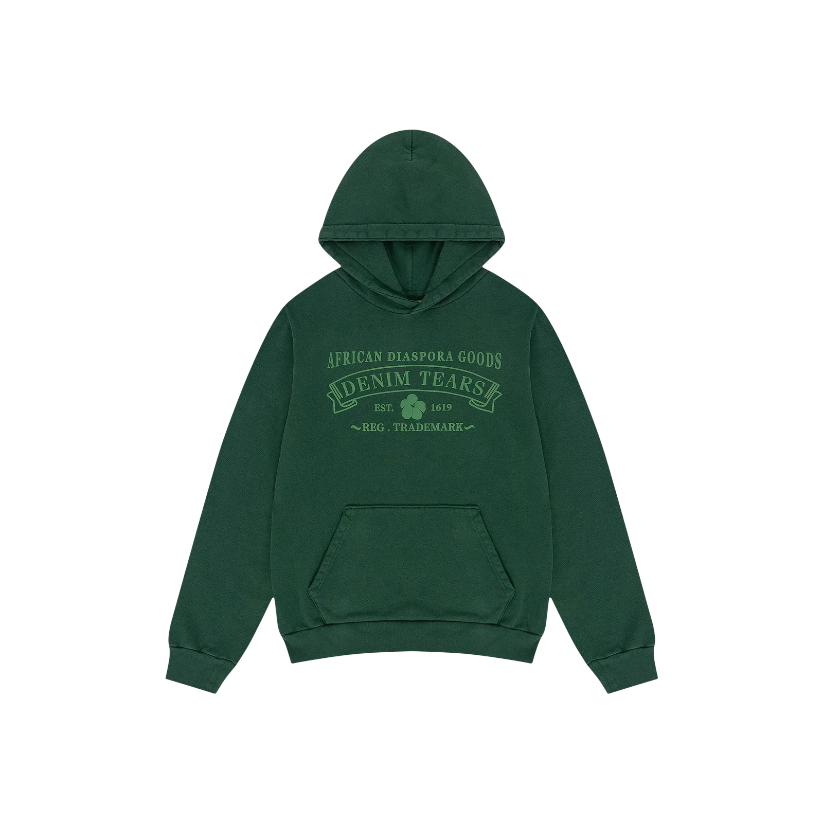 ADG HOODIE « WASHED GREEN »