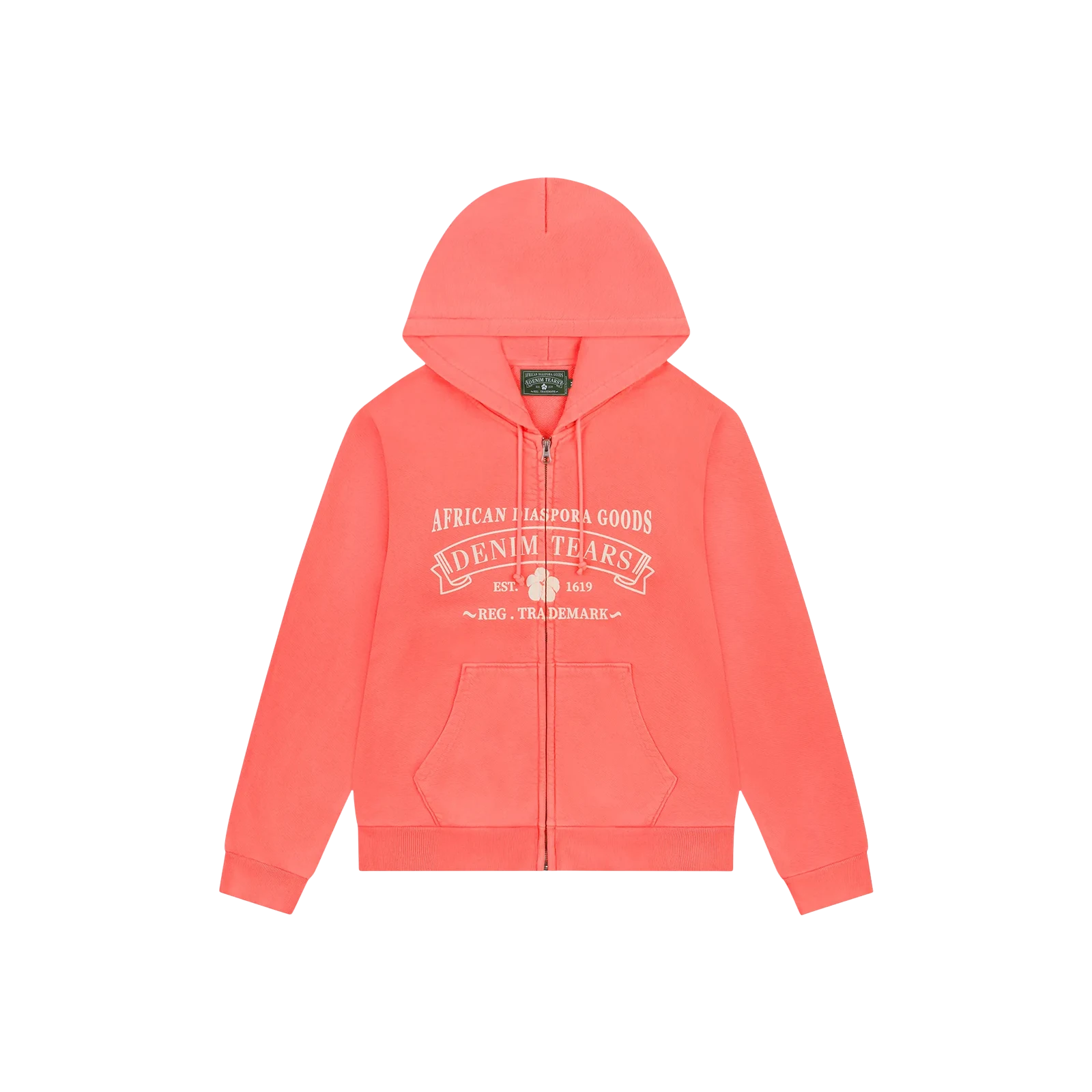 ADG ZIP HOODIE « SEA CORAL »