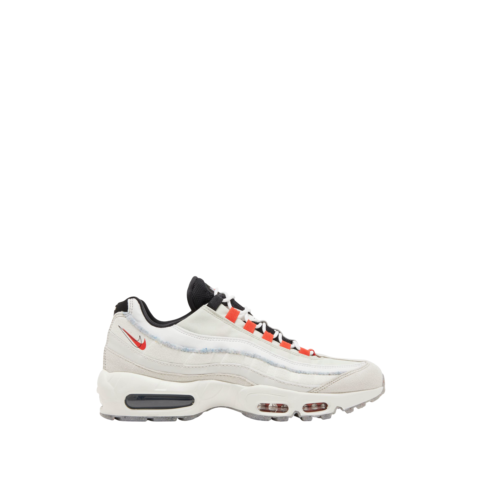 AIR MAX 95 « DOUBLE SWOOSH LIGHT BONE HABANERO RED »