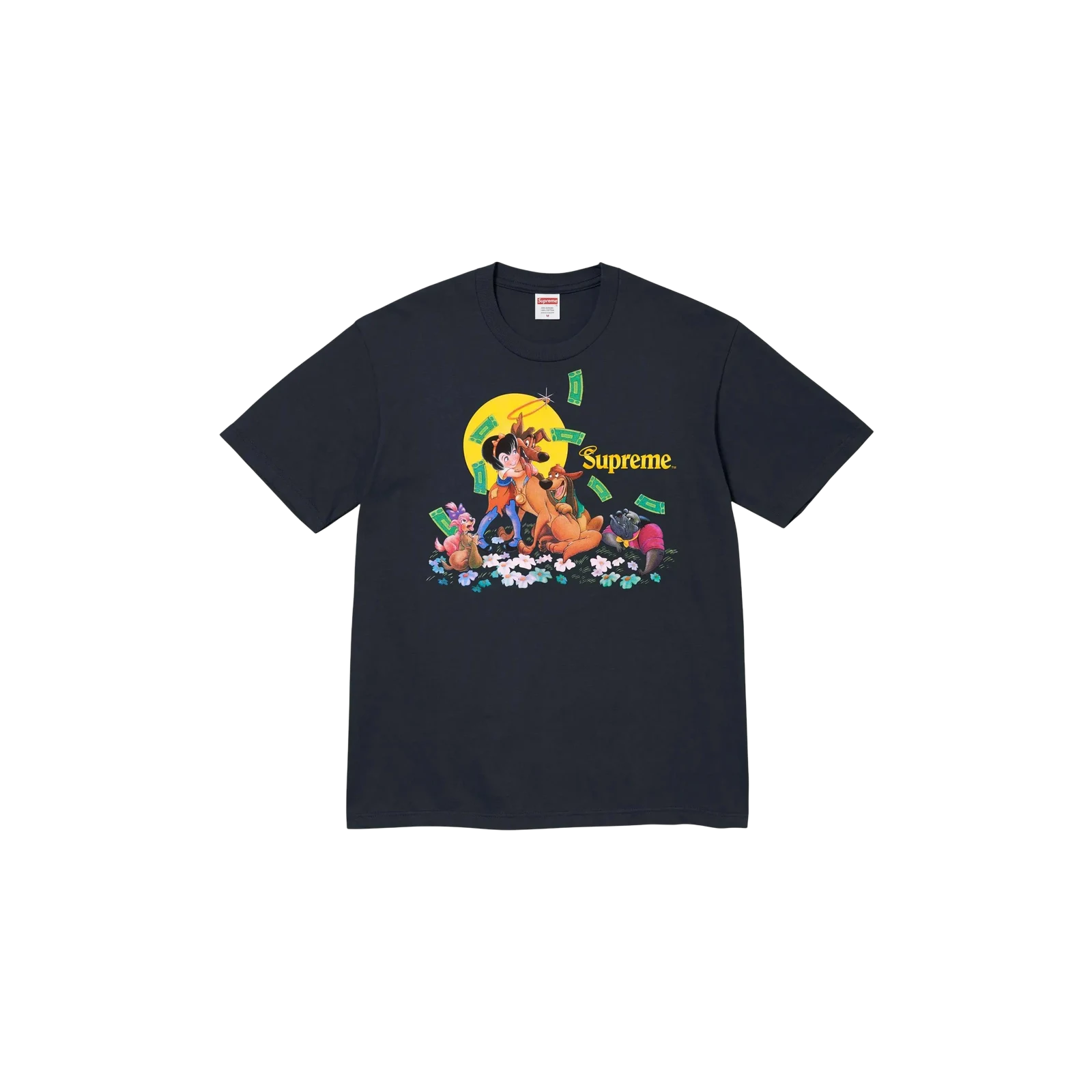 ALL DOGS GO TO HEAVEN TEE « NAVY »