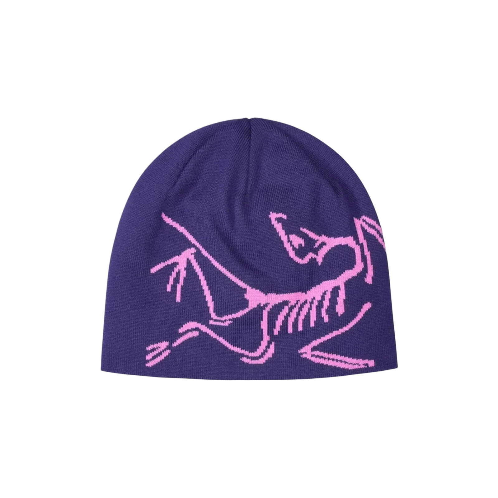 LIGHTWEIGHT BIRD HEAD TOQUE BEANIE « PURPLE »
